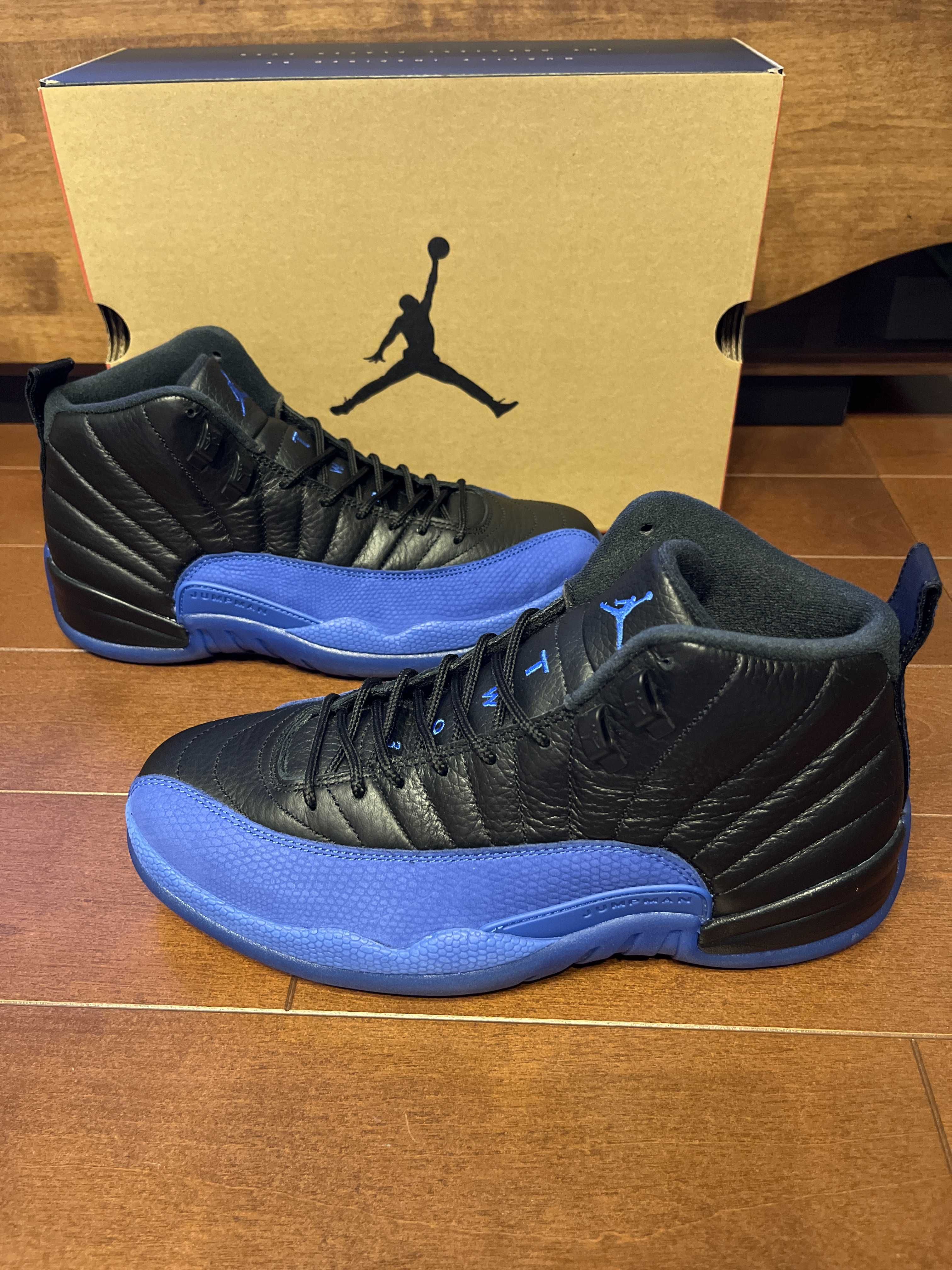 NIKE AIR JORDAN 12 "BLACK GAME ROYAL"