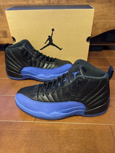 NIKE AIR JORDAN 12 "BLACK GAME ROYAL"