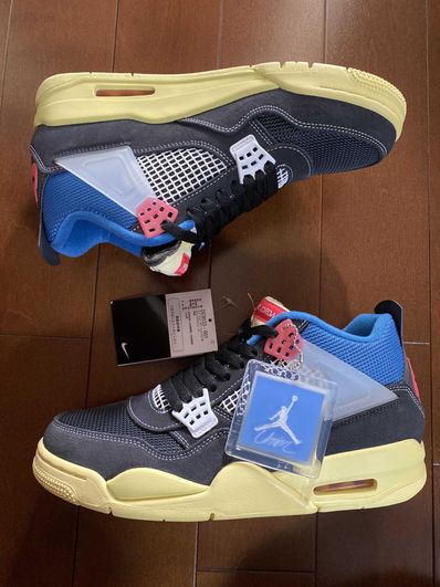 UNION × NIKE AIR JORDAN 4 "OFF NOIR"