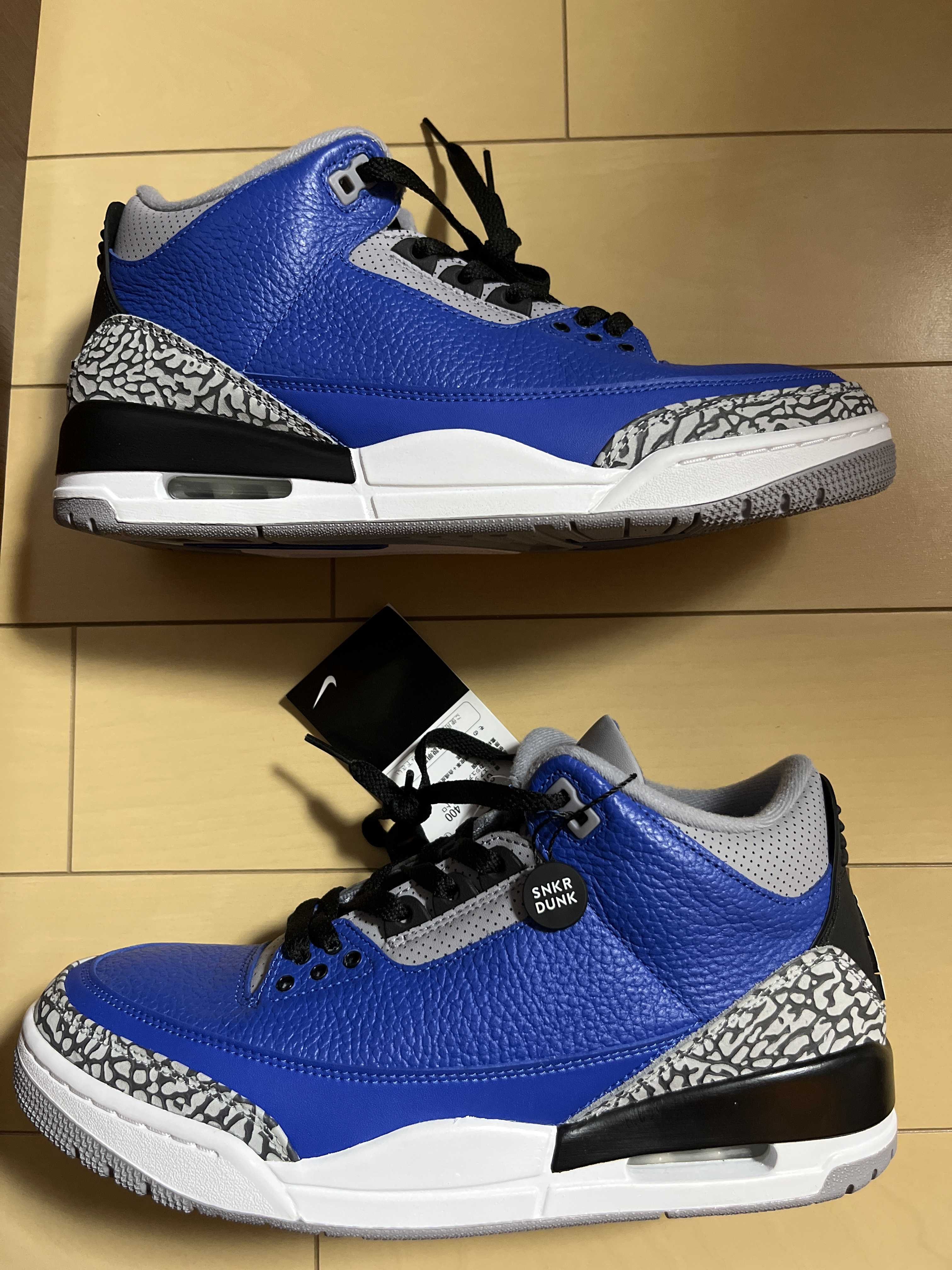 NIKE AIR JORDAN 3 "VARSITY ROYAL"