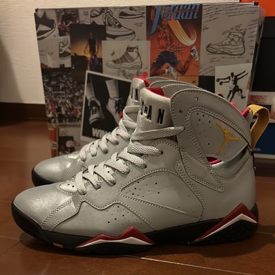 NIKE AIR JORDAN 7 REFLECTIVE CARDINAL