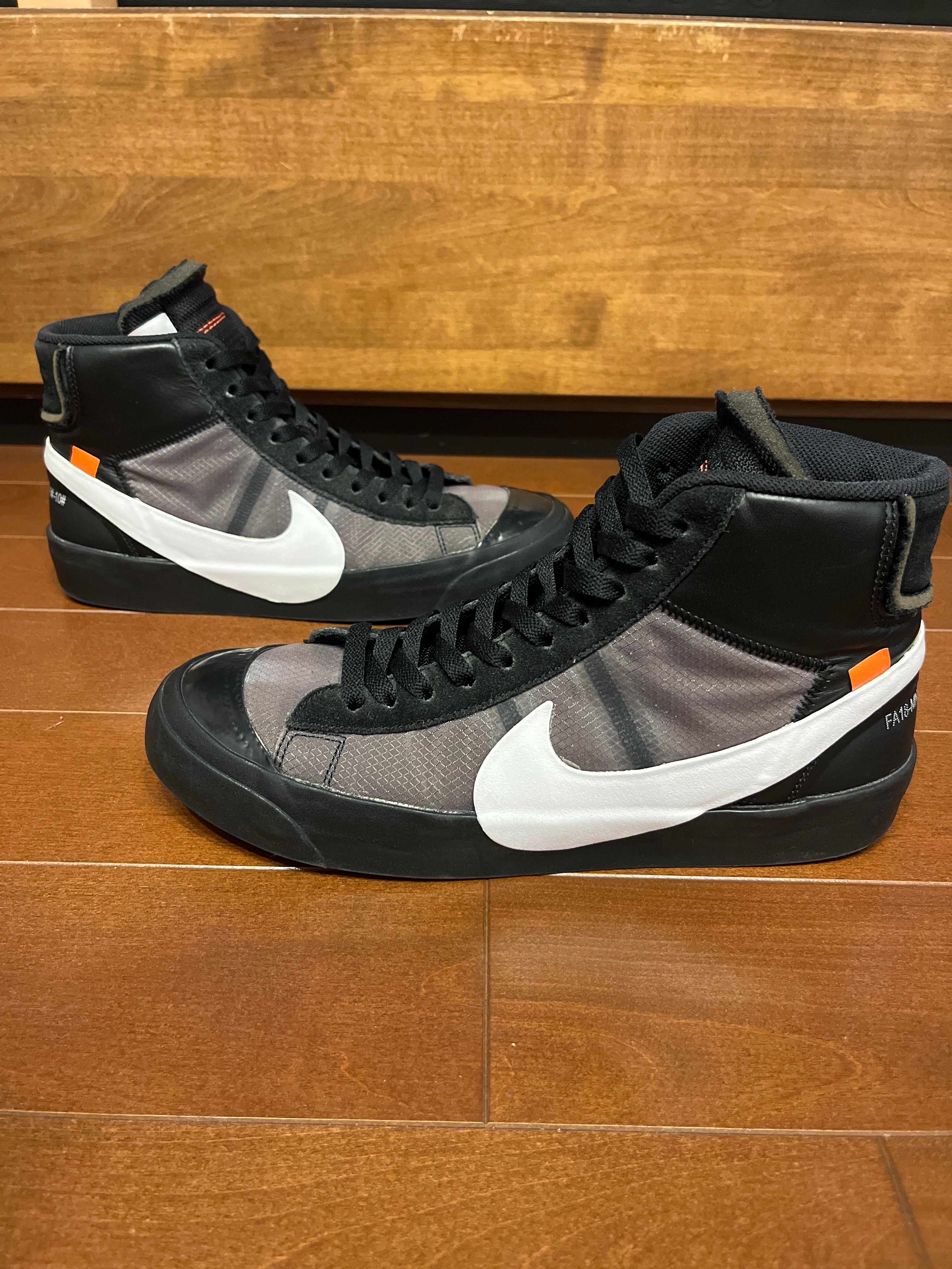 Off-White × Nike Blazer Studio Mid "Grim Reaper"