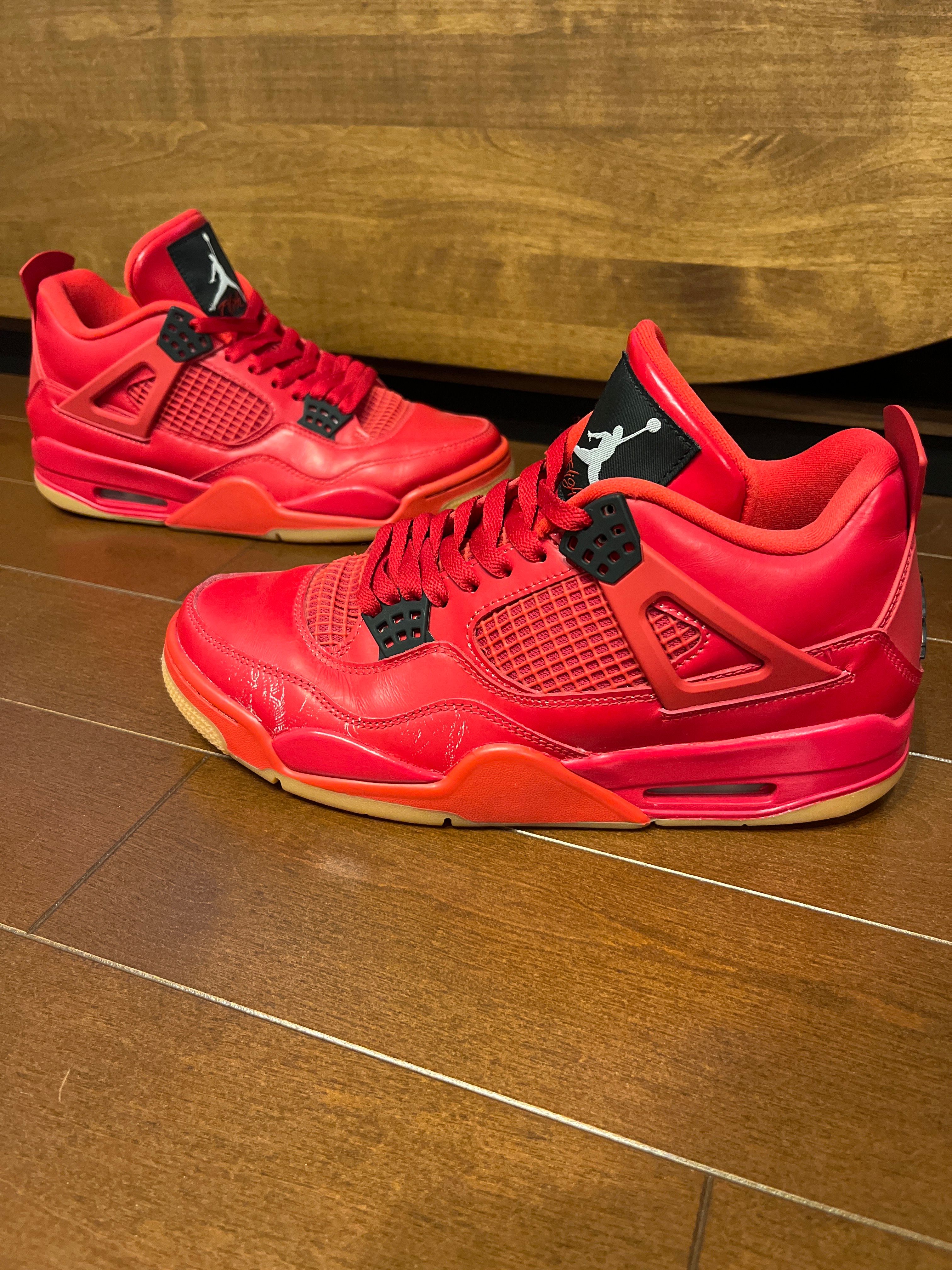 Nike Women's Air Jordan 4 Retro "Fire Red Singles Day" (2018)