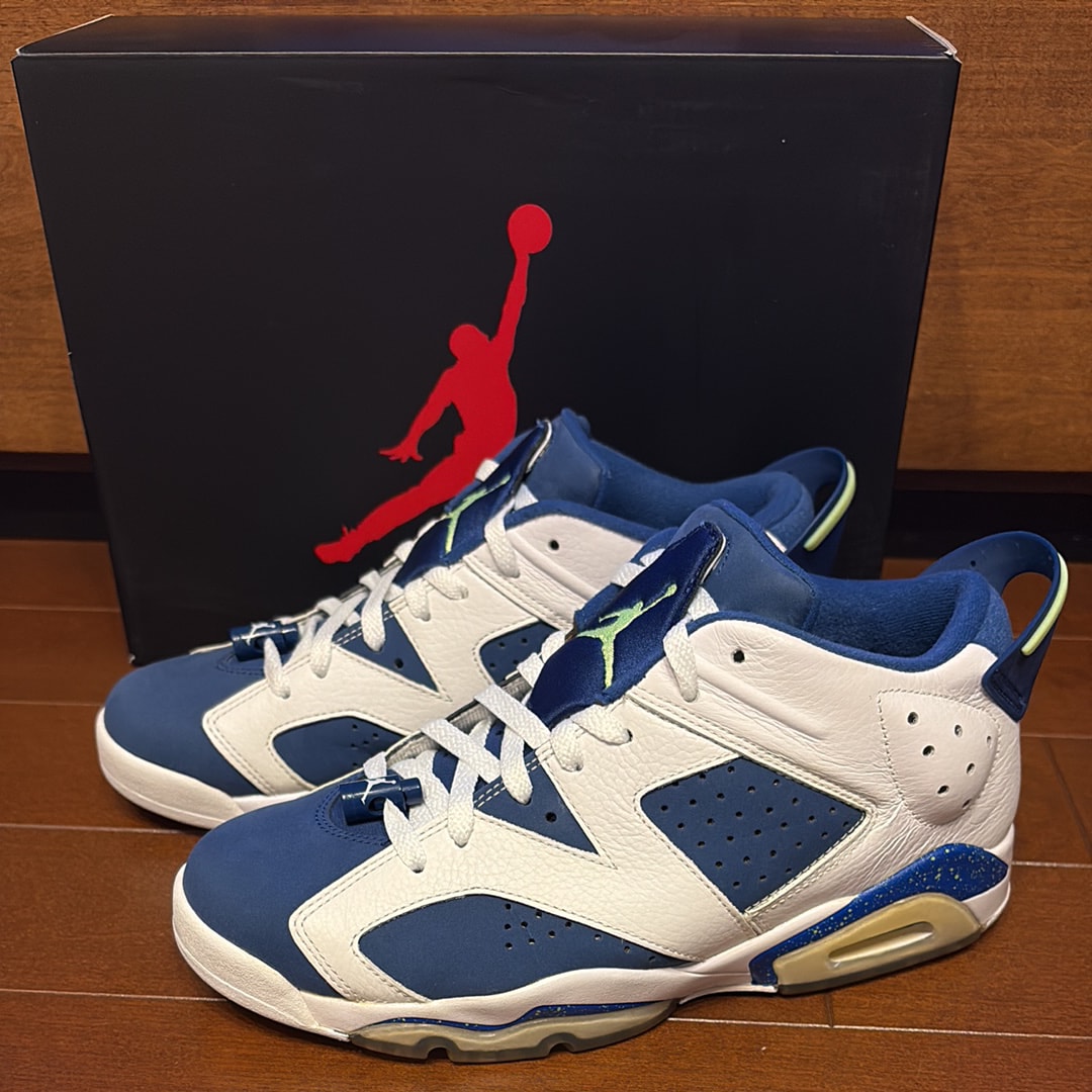 Nike Air Jordan 6 Retro Low "Ghost Green"