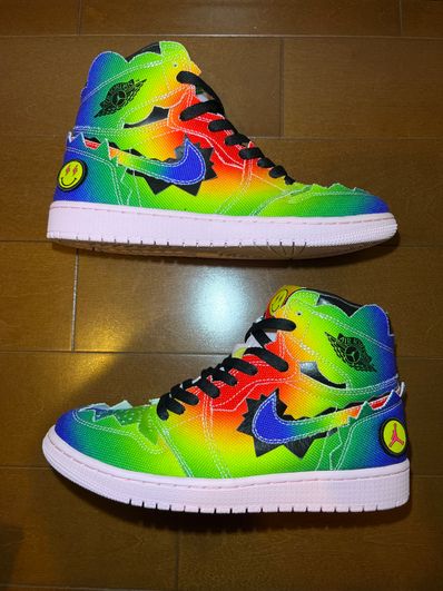 J Balvin × Nike Air Jordan 1 High OG "Rainbow"