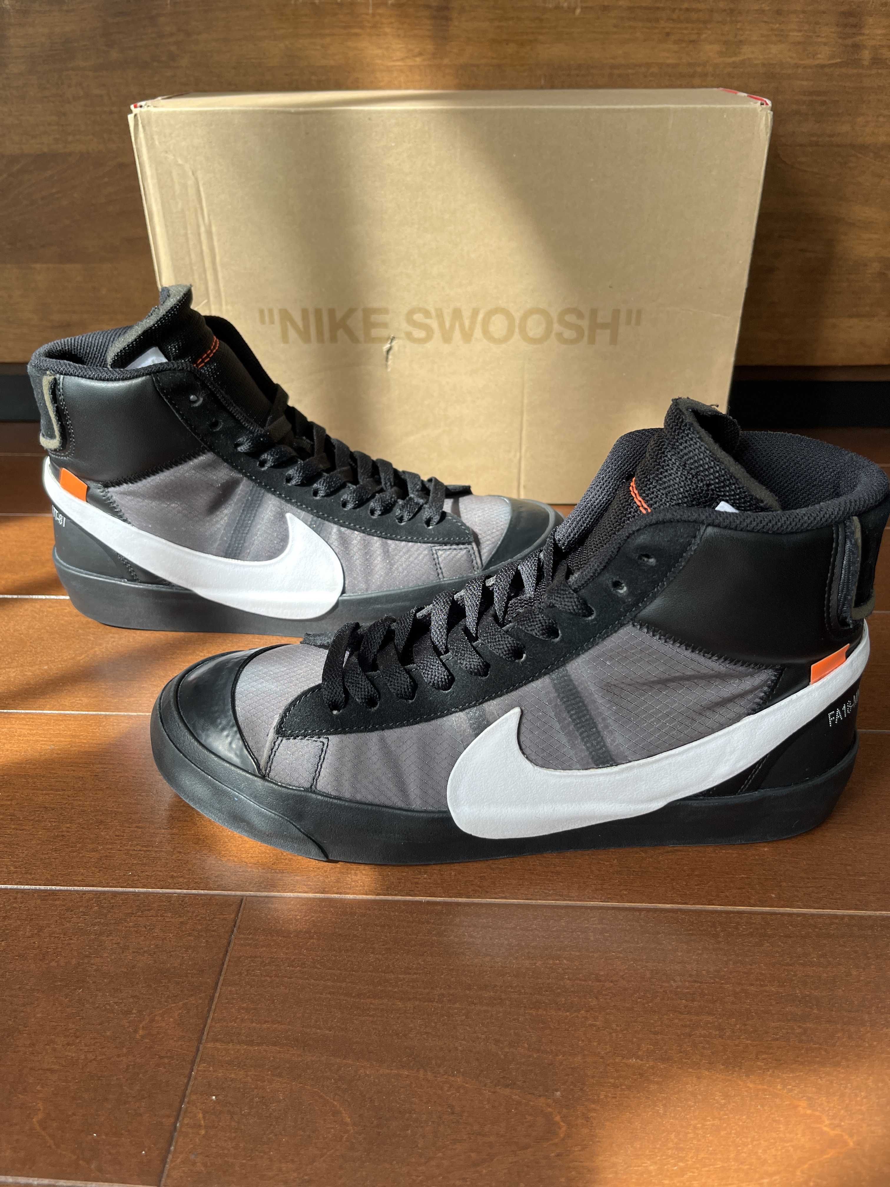 Off-White × Nike Blazer Studio Mid "Grim Reaper"