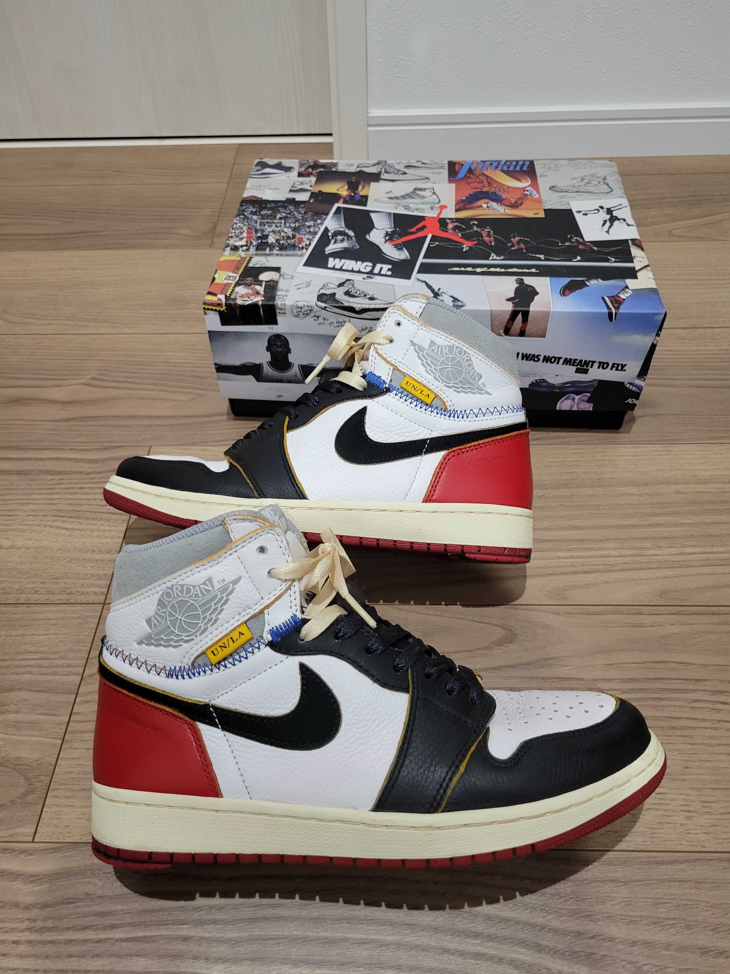 UNION × Nike Air Jordan 1 Retro High OG NRG "Varsity Red/Wolf Grey"