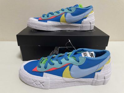 KAWS × sacai × Nike Blazer Low "Neptune Blue"