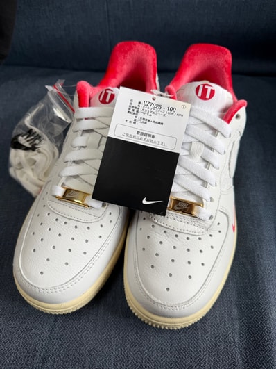 KITH × Nike Air Force 1 Low "White/Red"