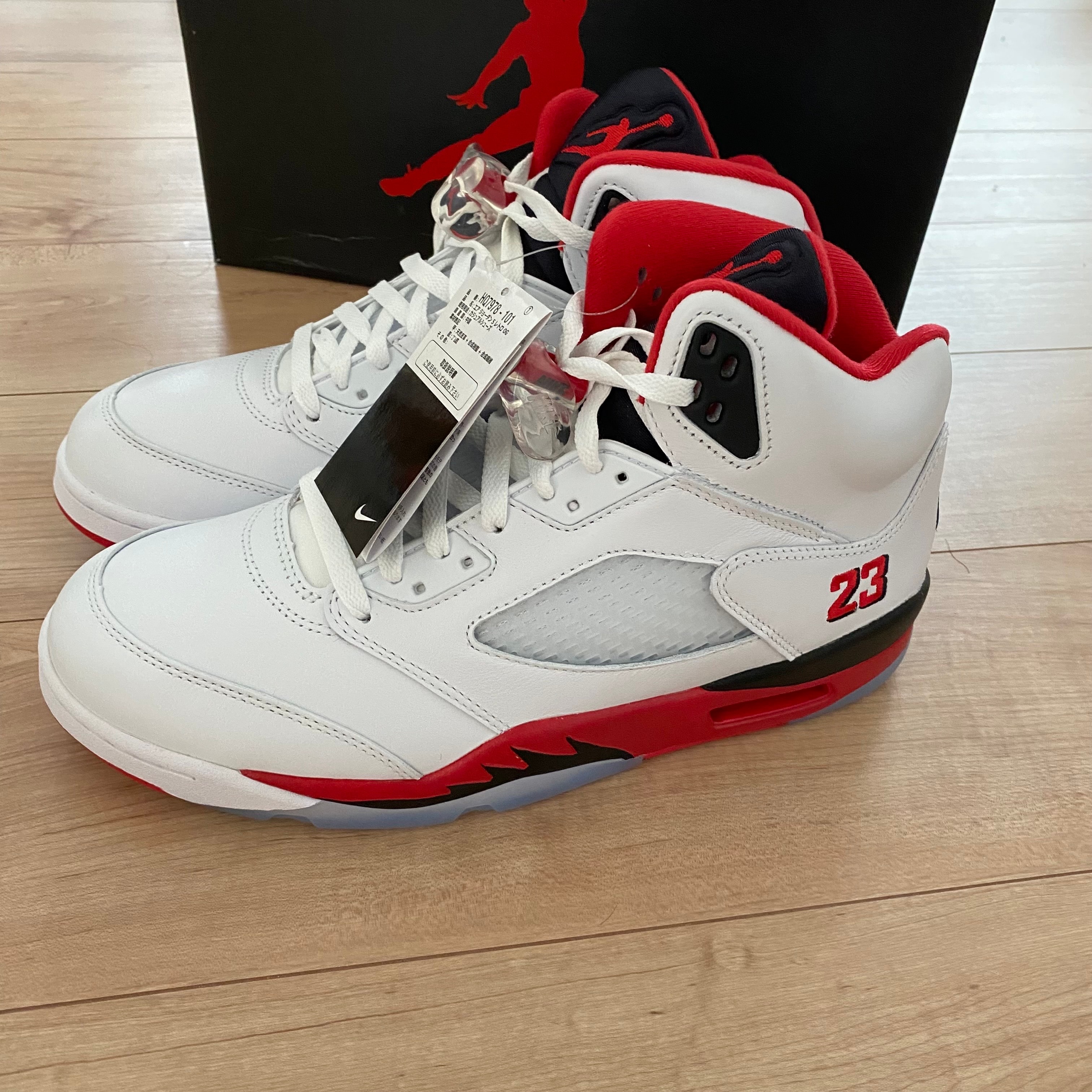 Nike Air Jordan 5 Retro OG "Fire Red/Black Tongue" (2025)