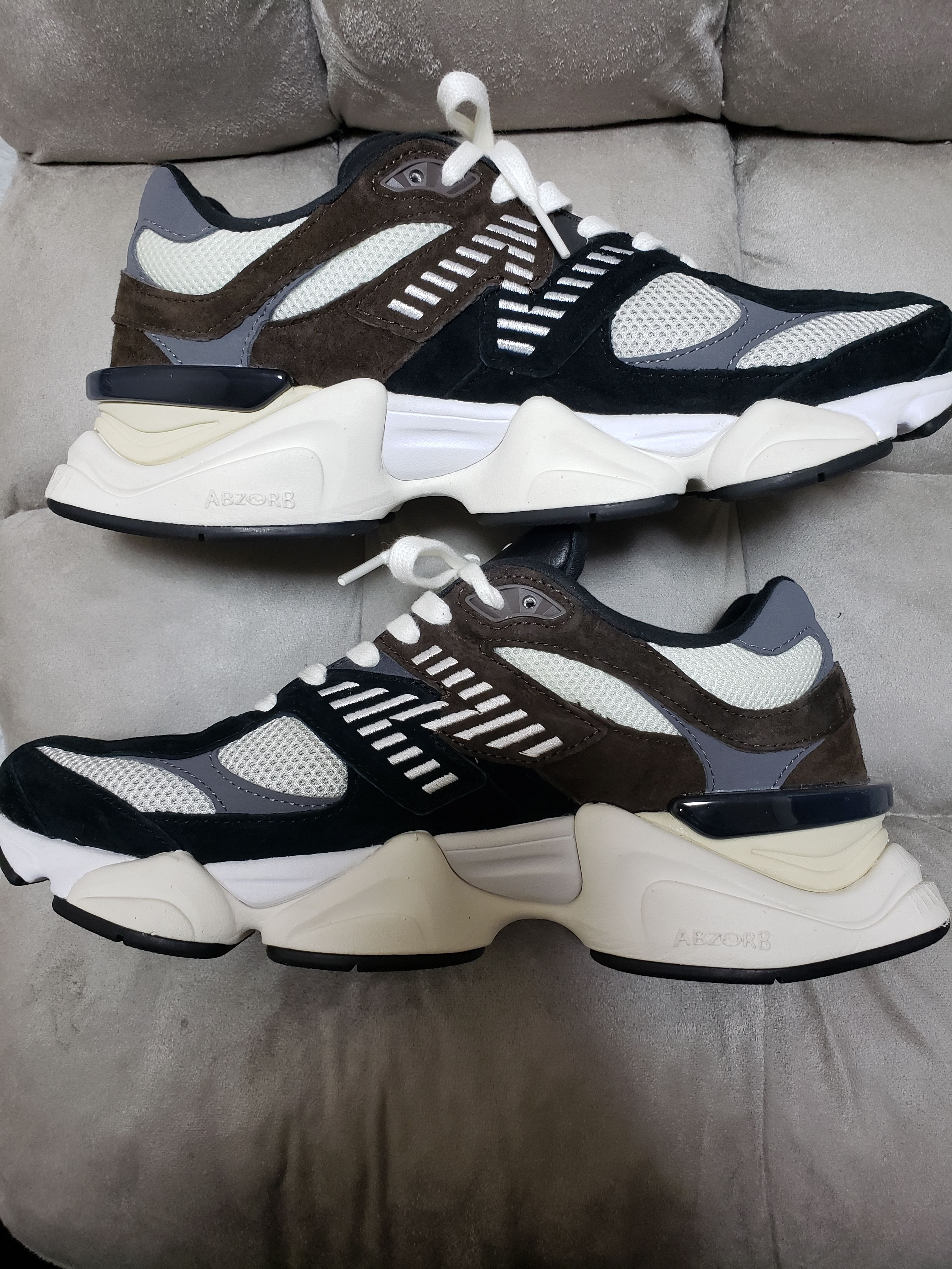 New Balance 9060 "Dark Brown Suede"