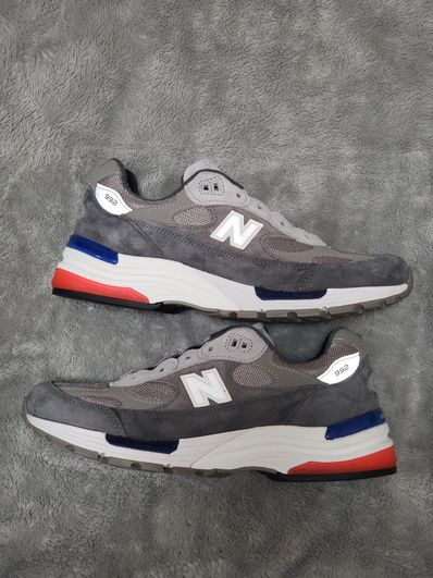 New Balance 992 "GRAY/BLUE/RED"