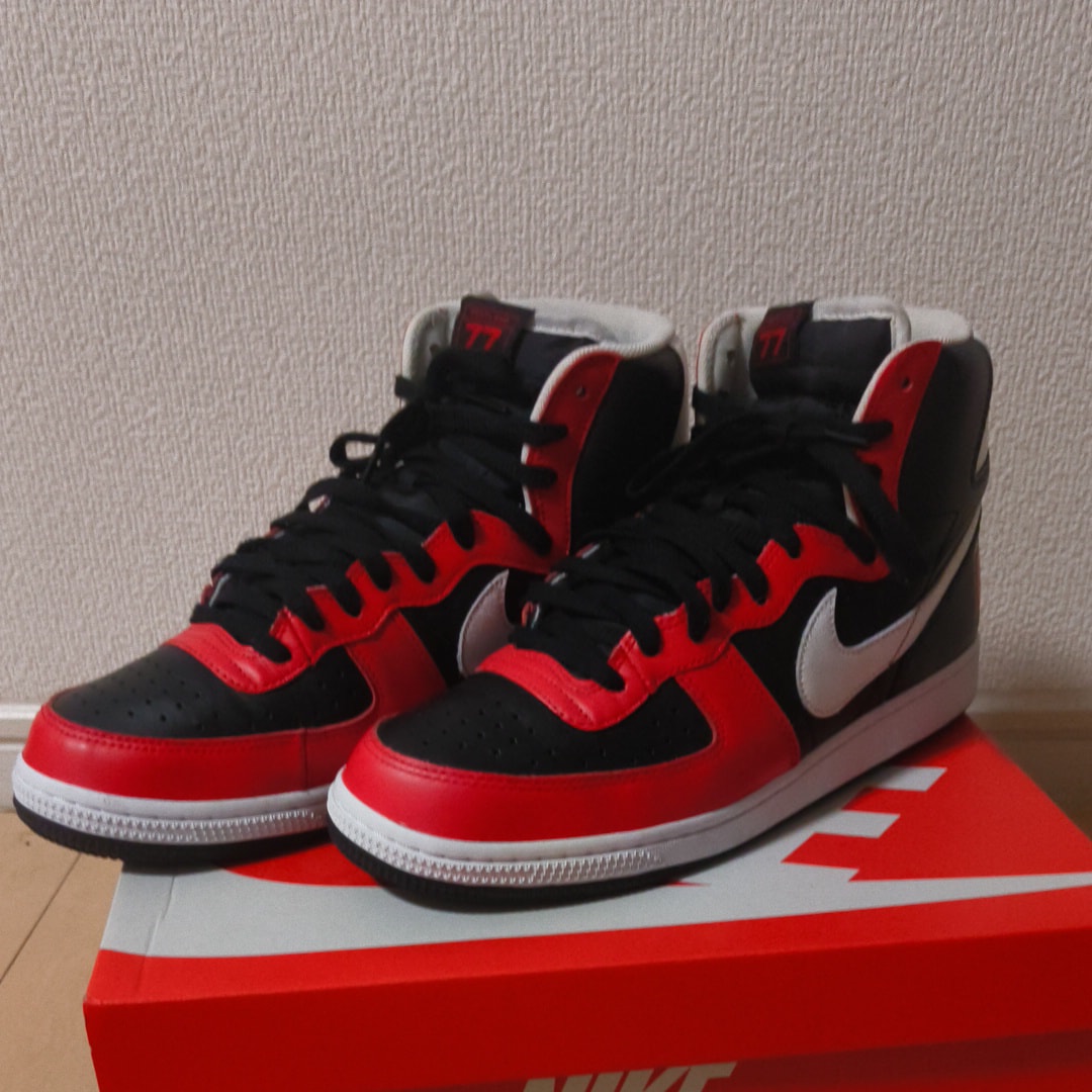 Nike Terminator High "Black and University Red"