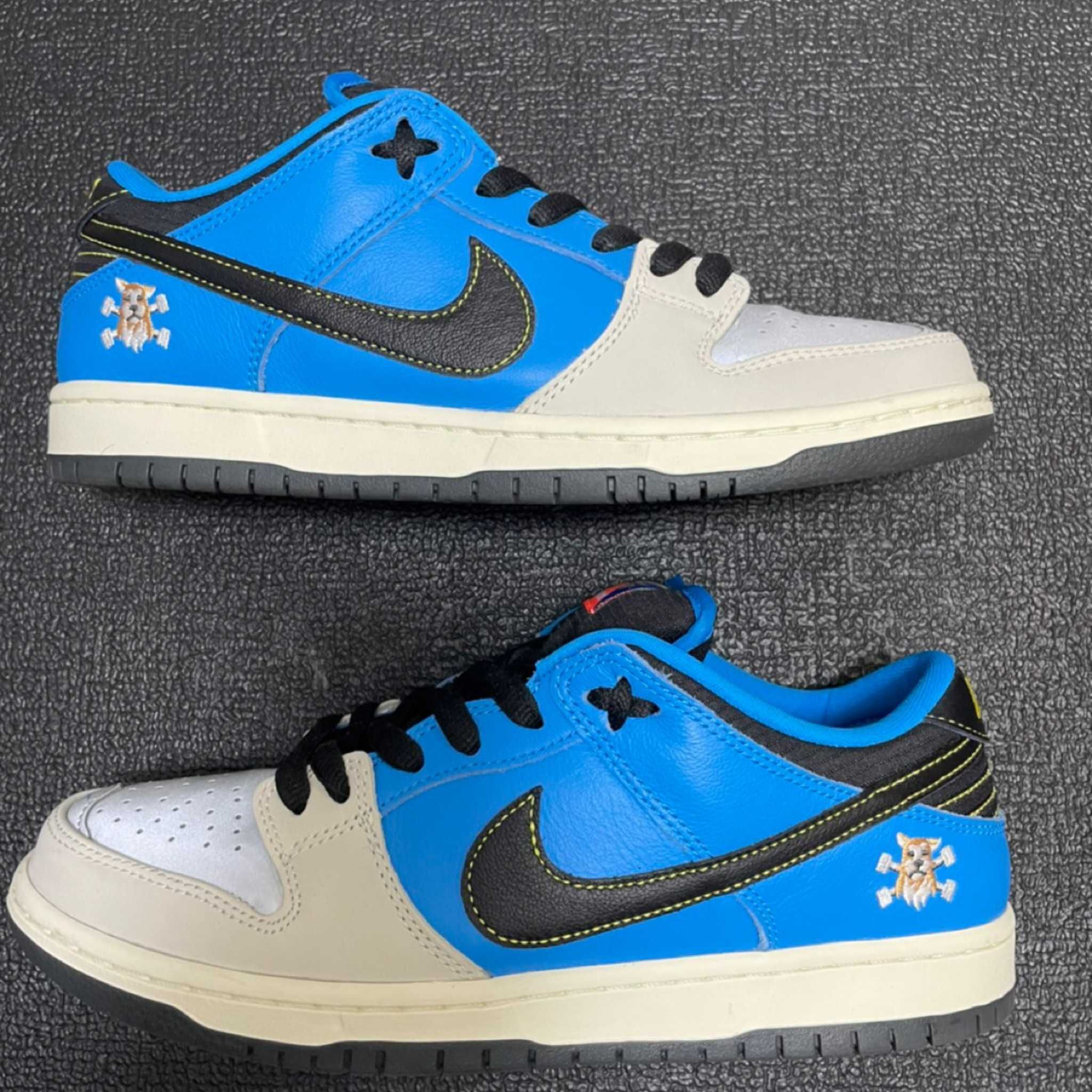 Instant Skateboards × Nike SB Dunk Low "Blue Hero"