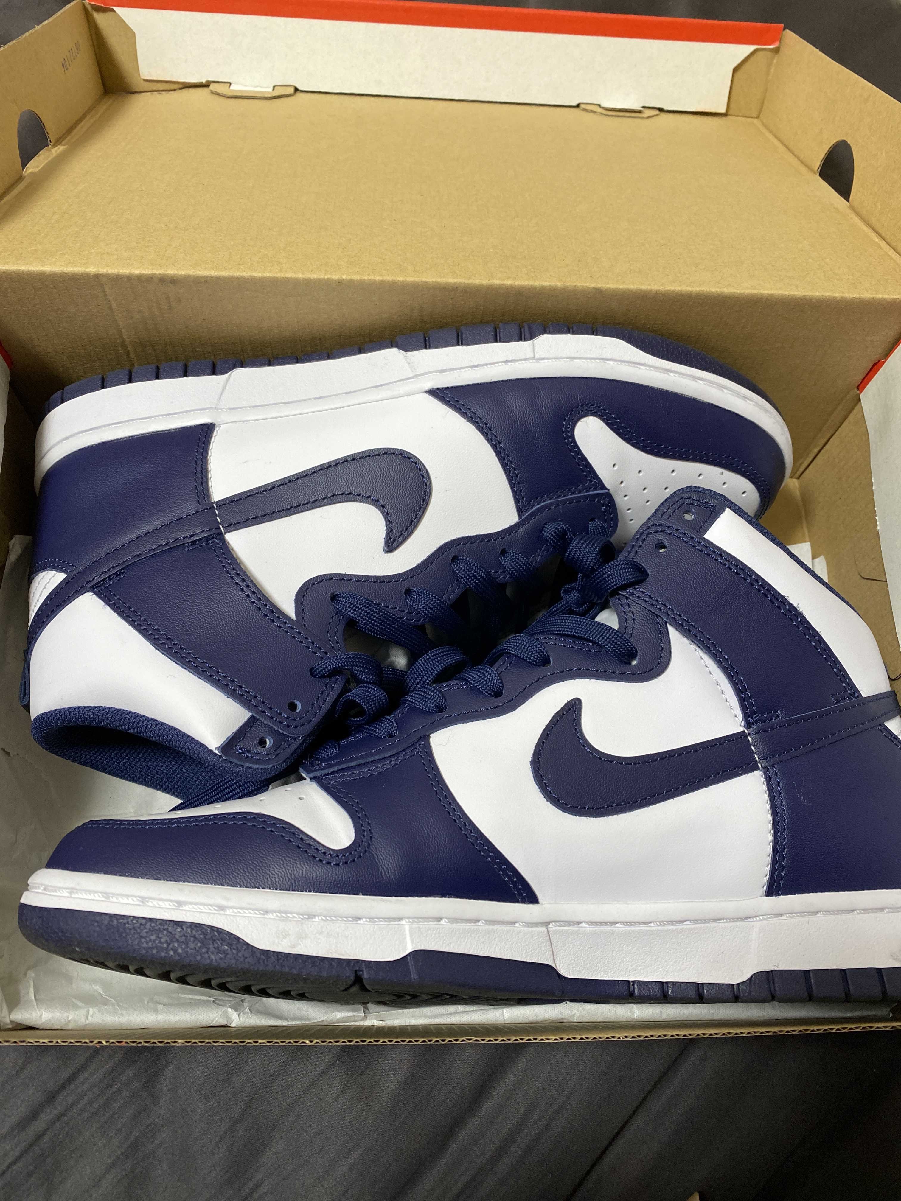 Nike Dunk High "Championship Navy"