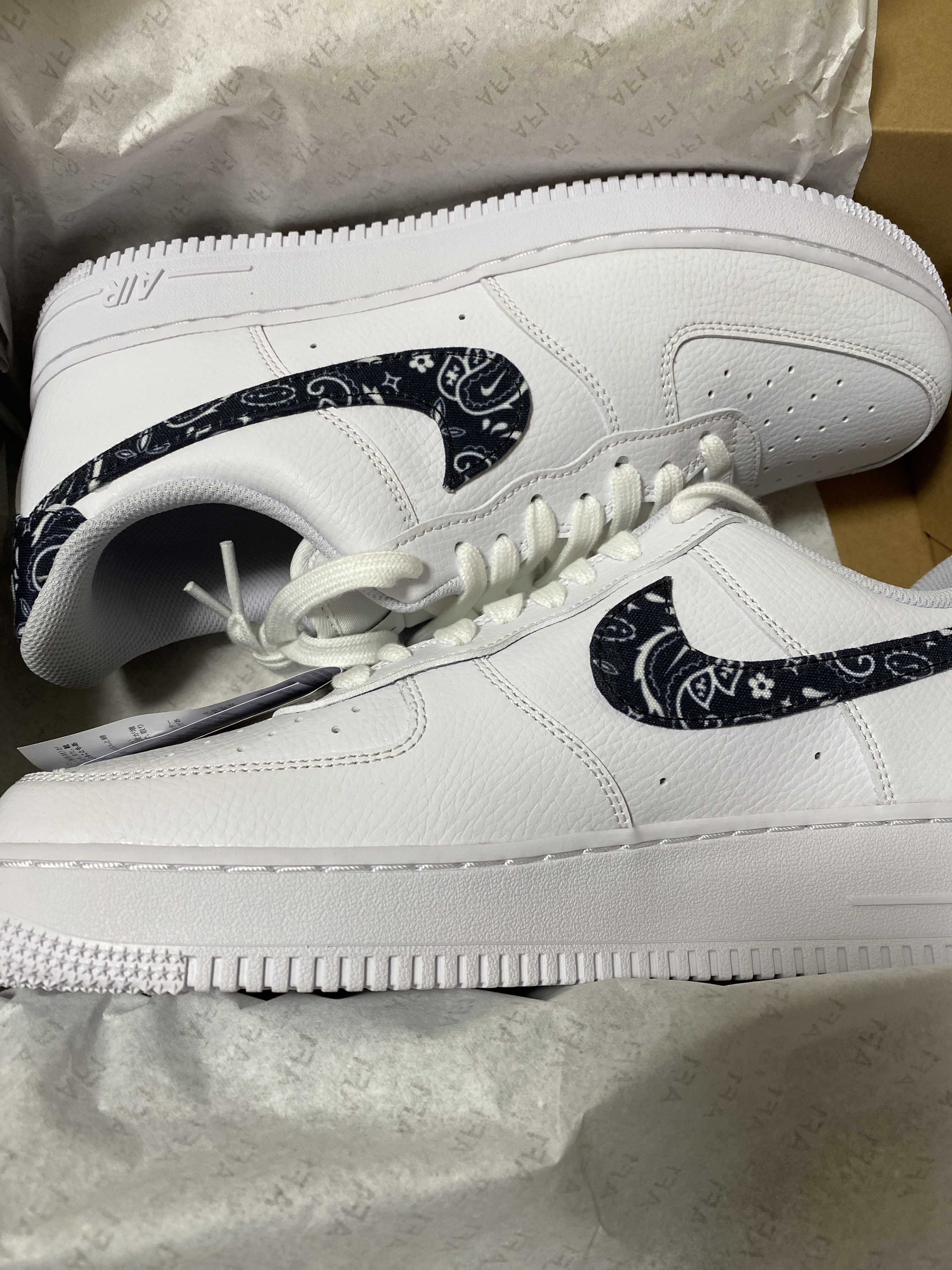 Nike Women's Air Force 1 Low '07 Essential "Black Paisley"