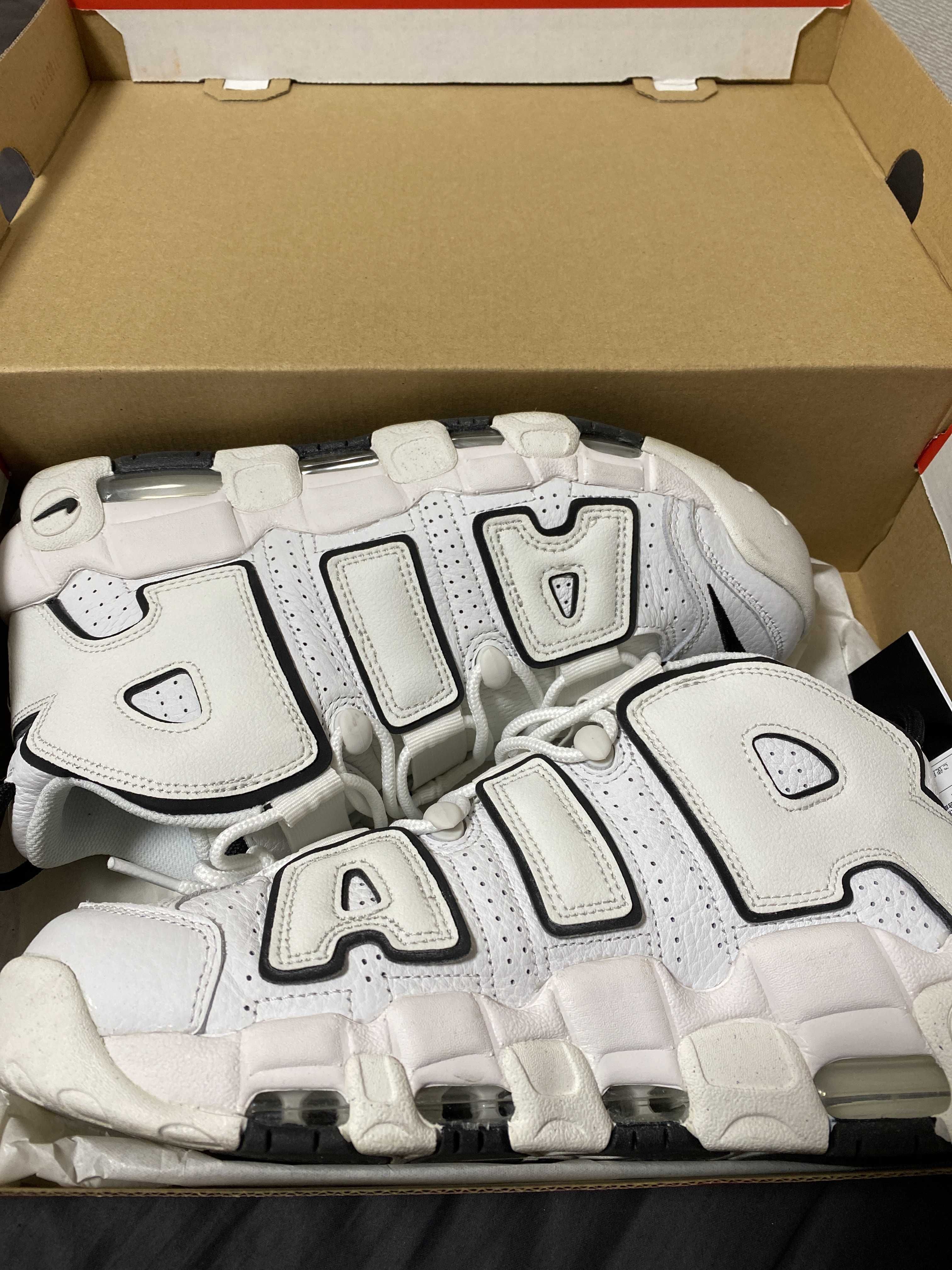 Nike Women's Air More Uptempo "White/Black"