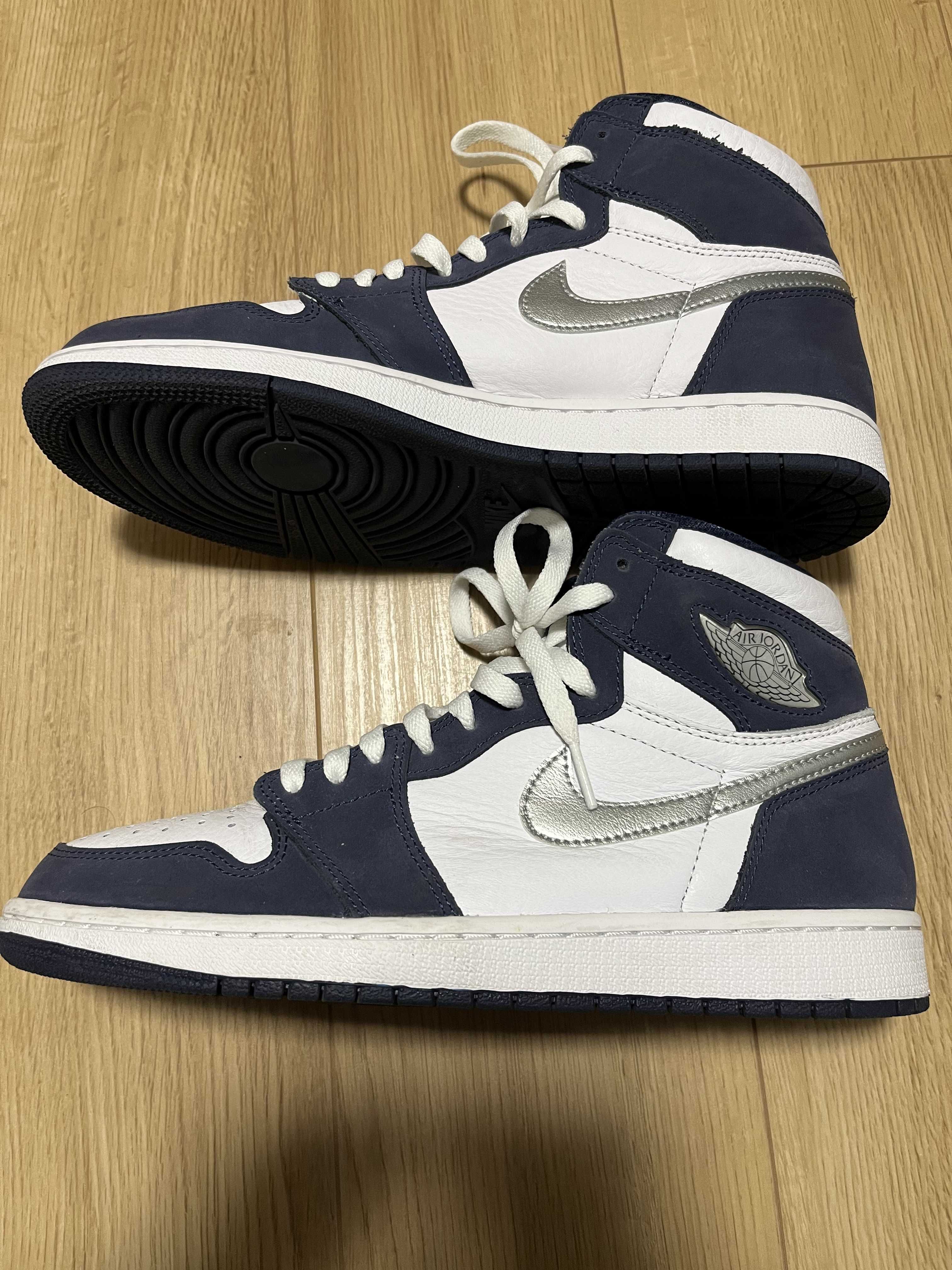 Nike Air Jordan 1 High OG CO.JP "White/Midnight Navy" (2020)(ブリーフケースなし)