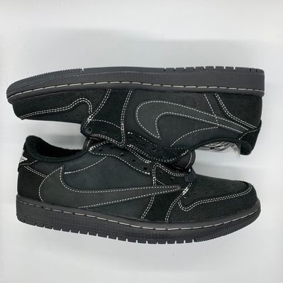 Travis Scott × Nike Air Jordan 1 Low OG SP "Black Phantom"