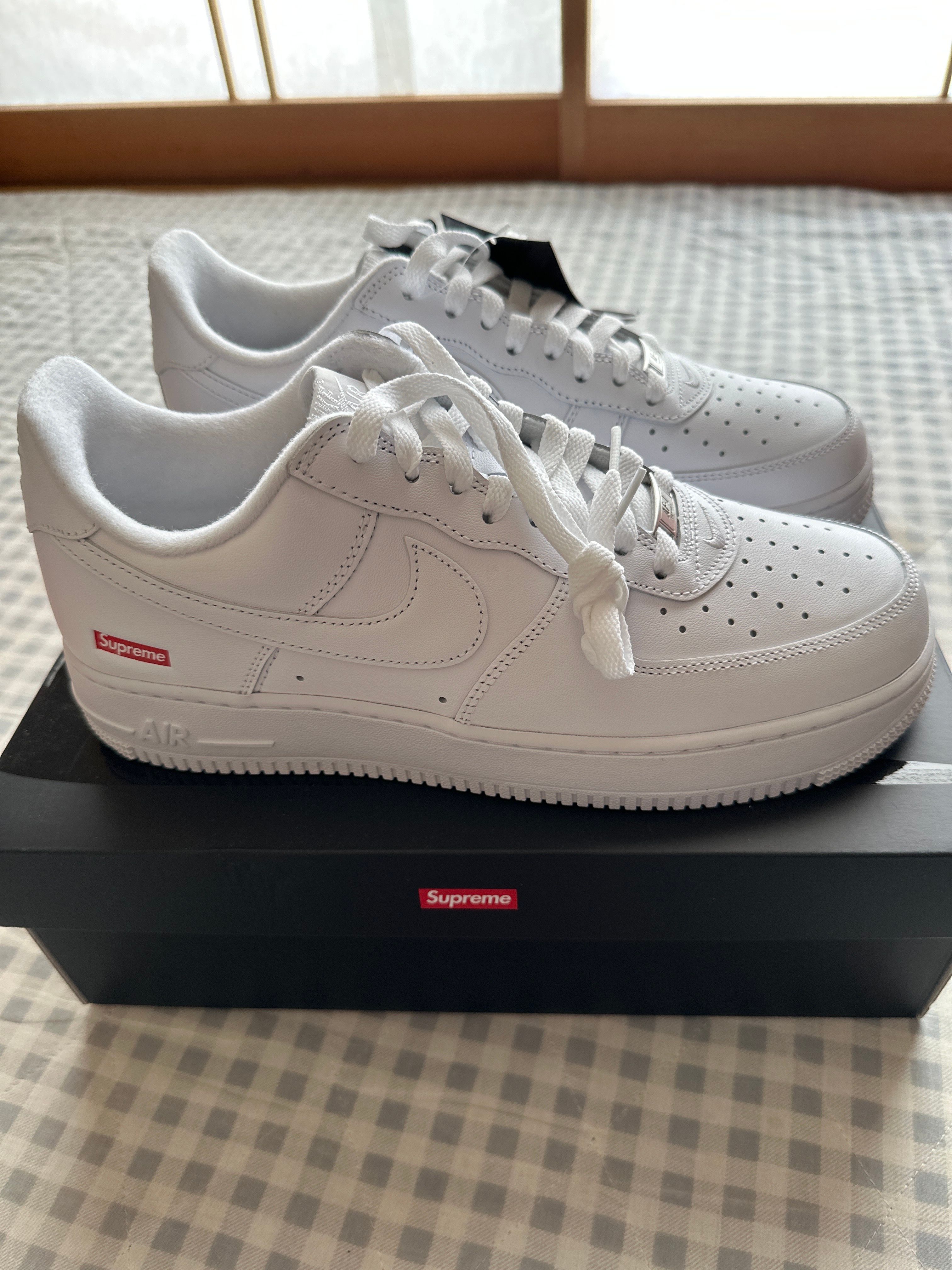 Supreme × Nike Air Force 1 Low "White"
