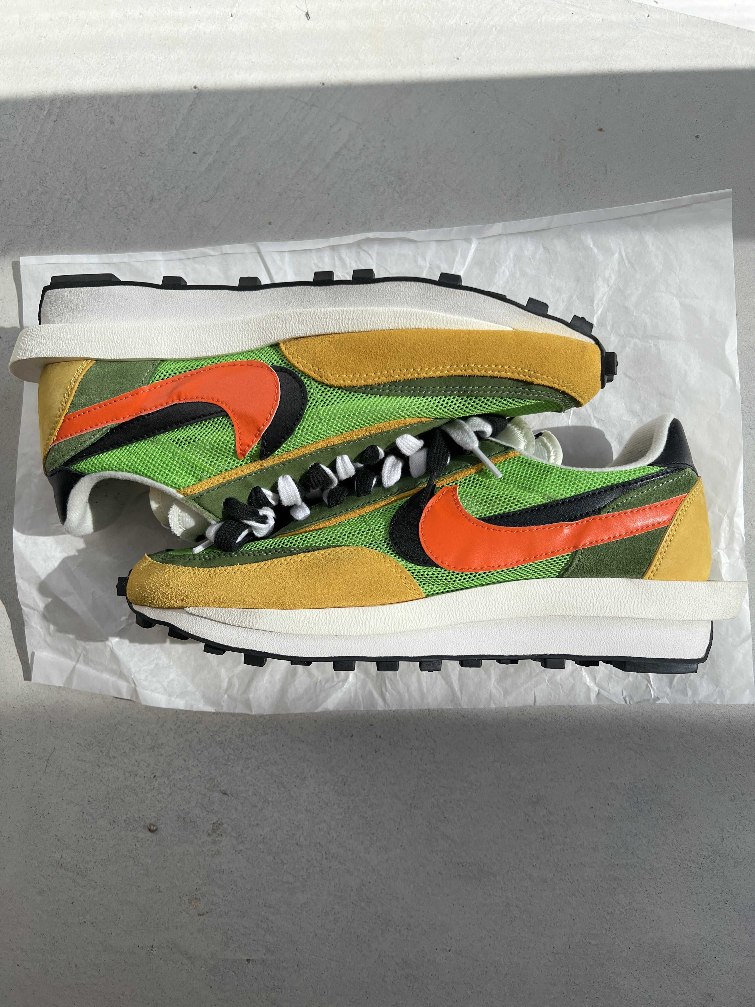 sacai × Nike LDV Waffle "Green"