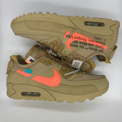 Off-White × Nike Air Max 90 "Desert Ore"