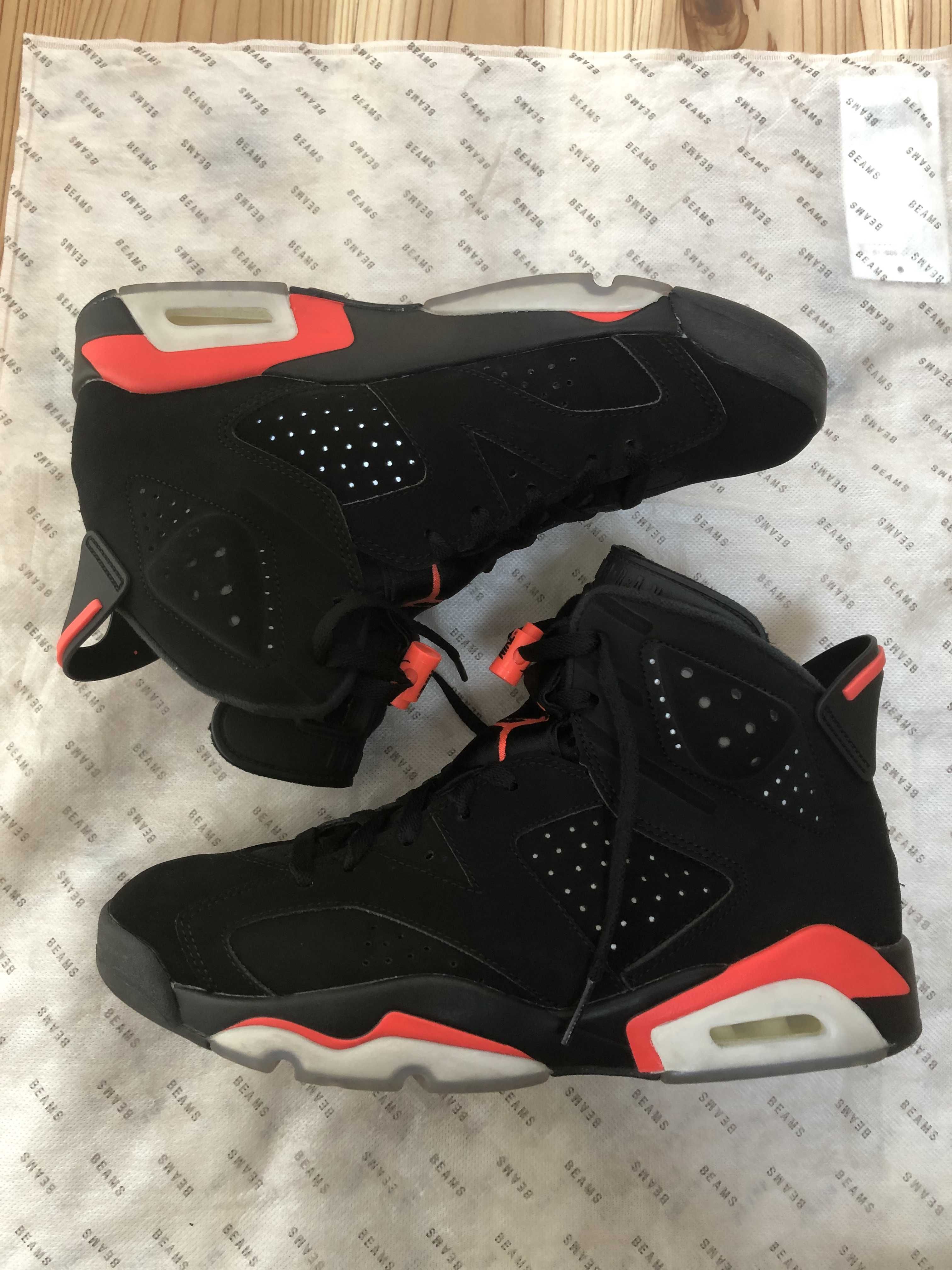 Nike Air Jordan 6 Retro OG "Black/Infrared"