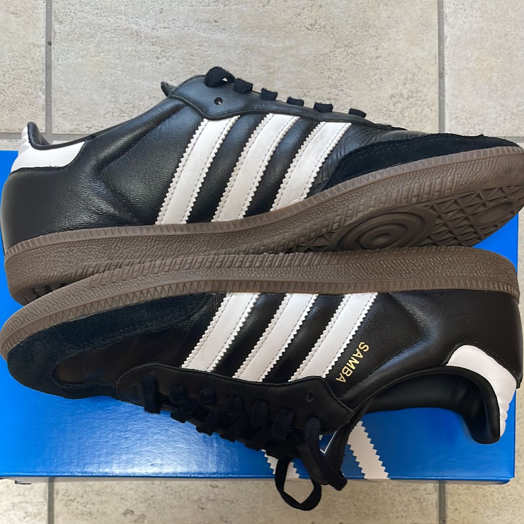 adidas Samba OG "Core Black/Cloud White/Gum"