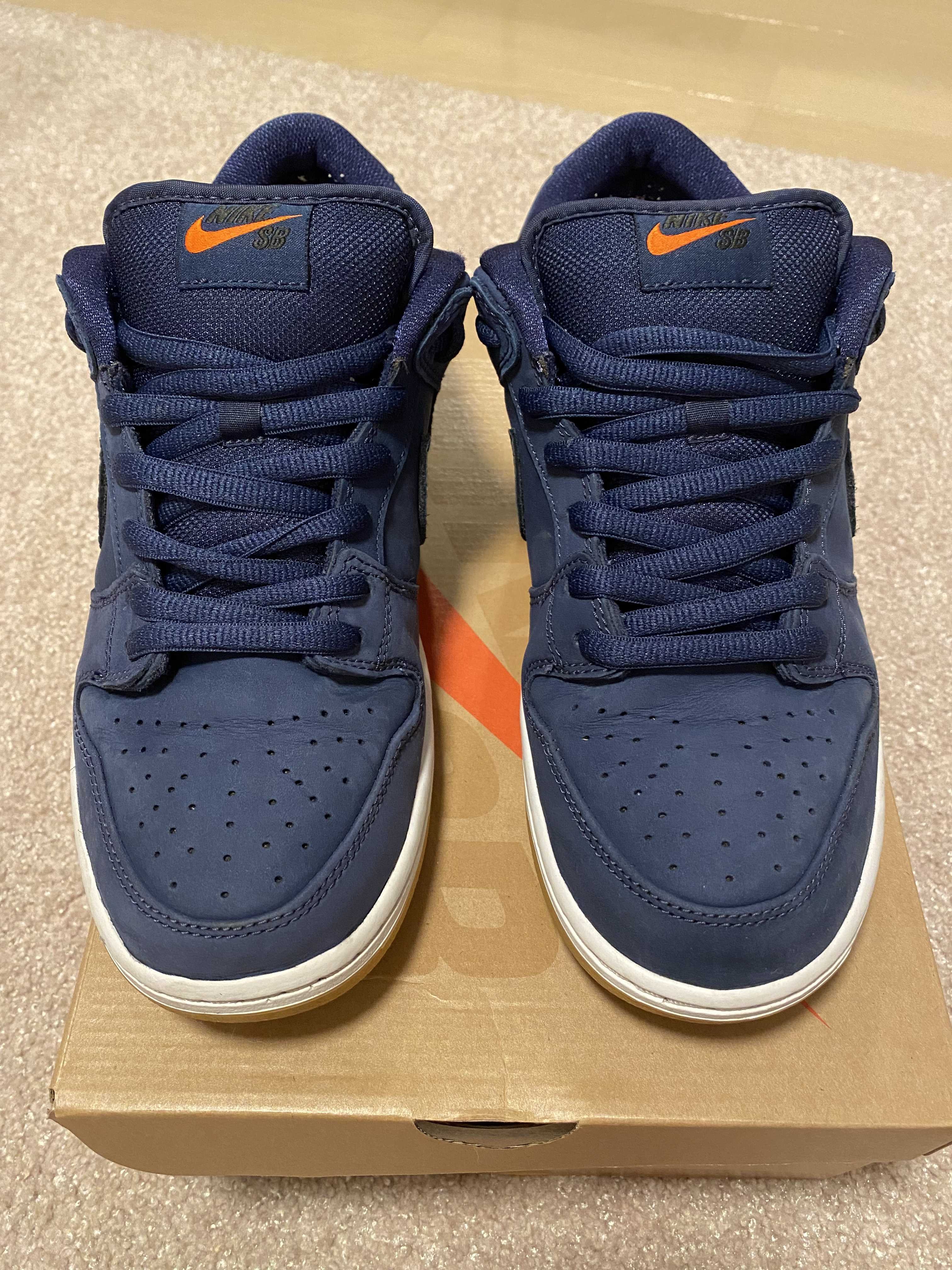 Nike SB Dunk Low Orange Label "Obsidian/Black-Light Gum Brown"