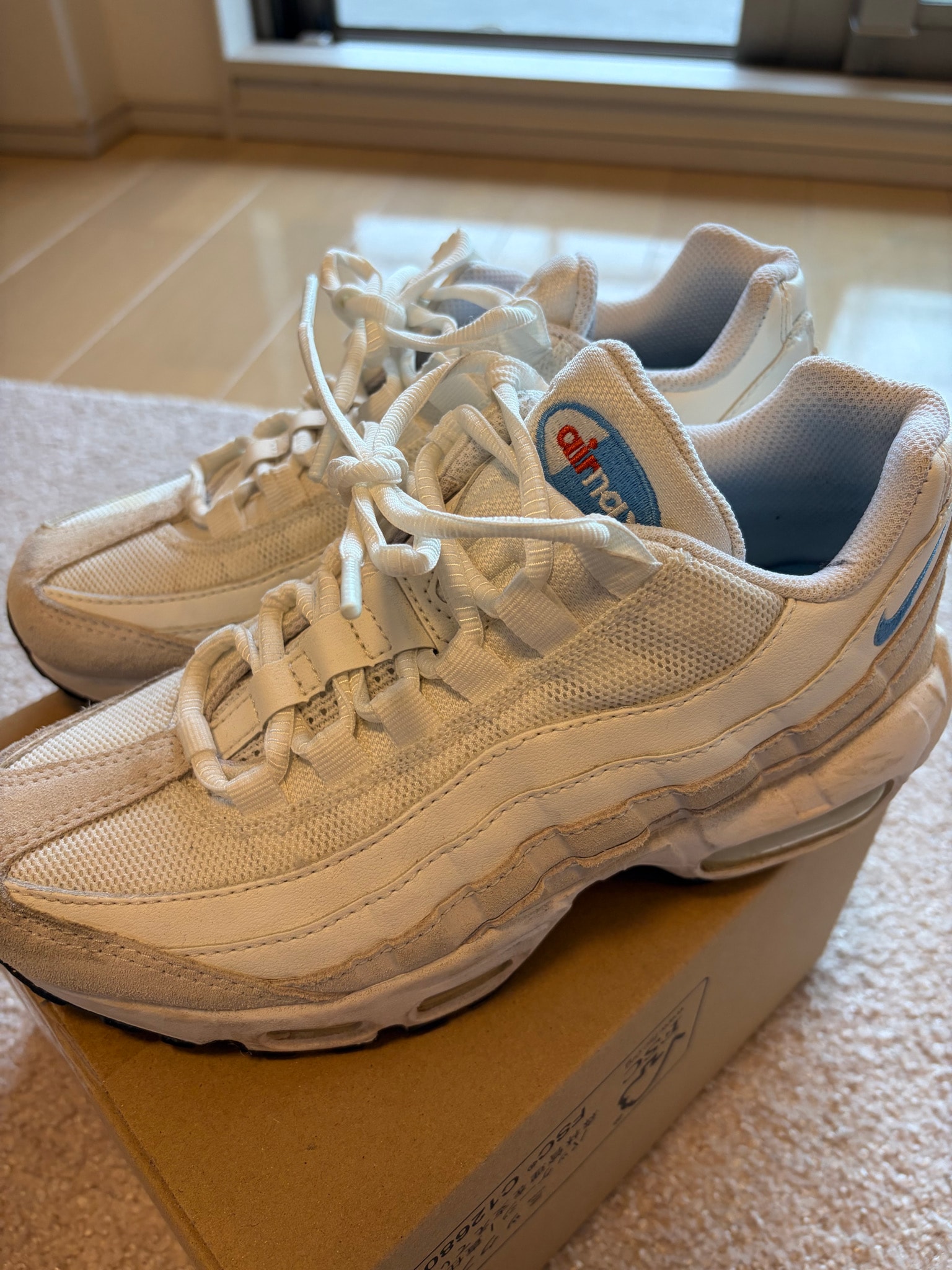 Nike Women's Air Max 95 "Summit White/University Blue"