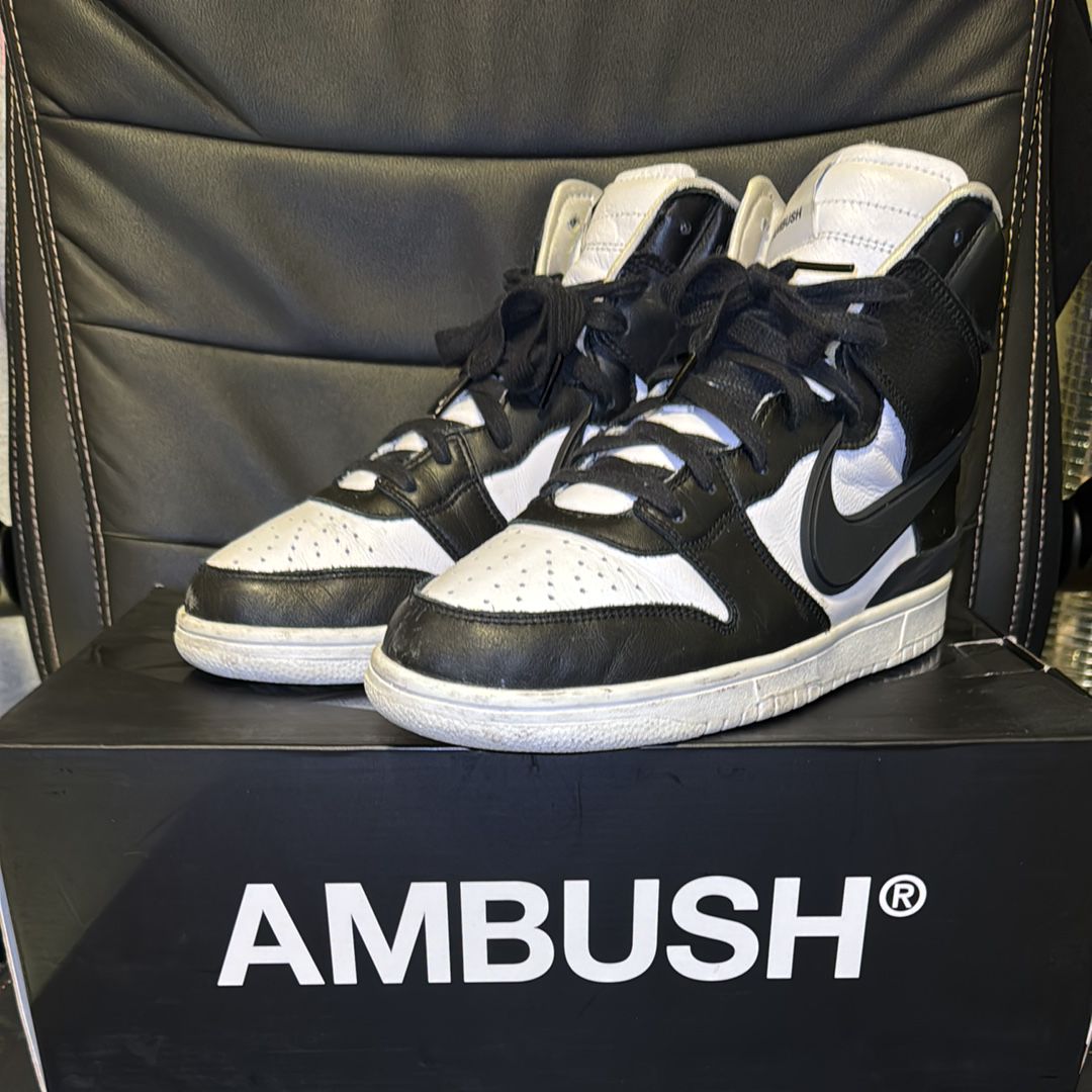 AMBUSH × Nike Dunk High "Black"