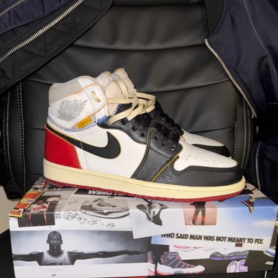 UNION × Nike Air Jordan 1 Retro High OG NRG "Varsity Red/Wolf Grey"