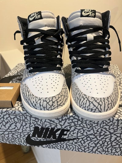 Nike Air Jordan 1 High OG "White Cement/Safari"