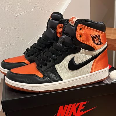 Nike Women's Air Jordan 1 High "Satin Shattered Backboard"