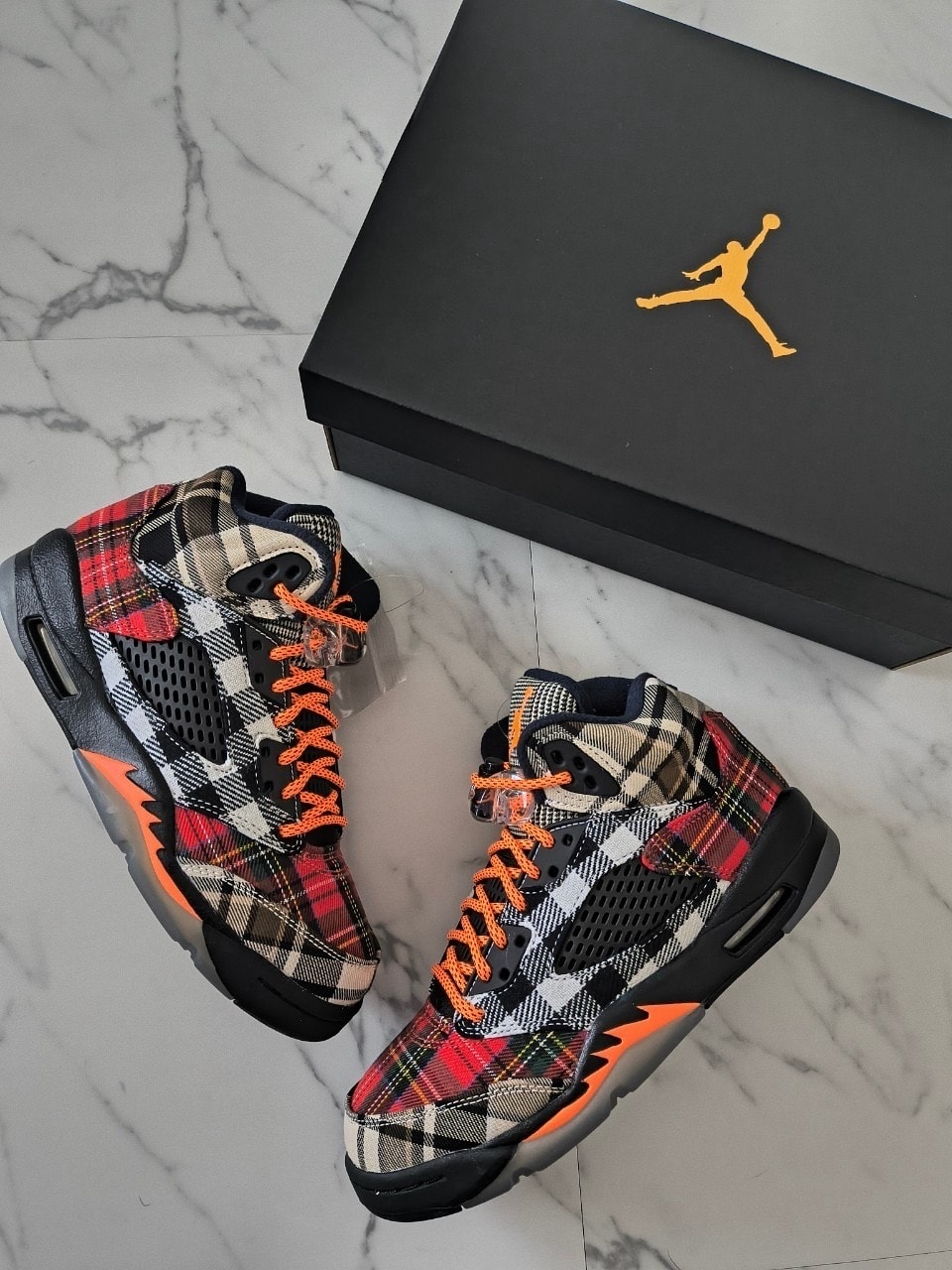 Nike GS Air Jordan 5 Retro "Plaid"