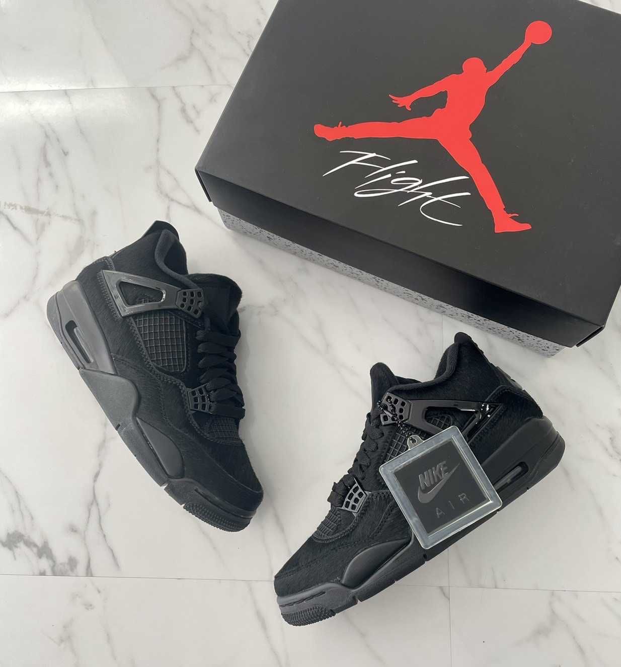 Olivia Kim × Nike Women's Air Jordan 4 "Black Cat"