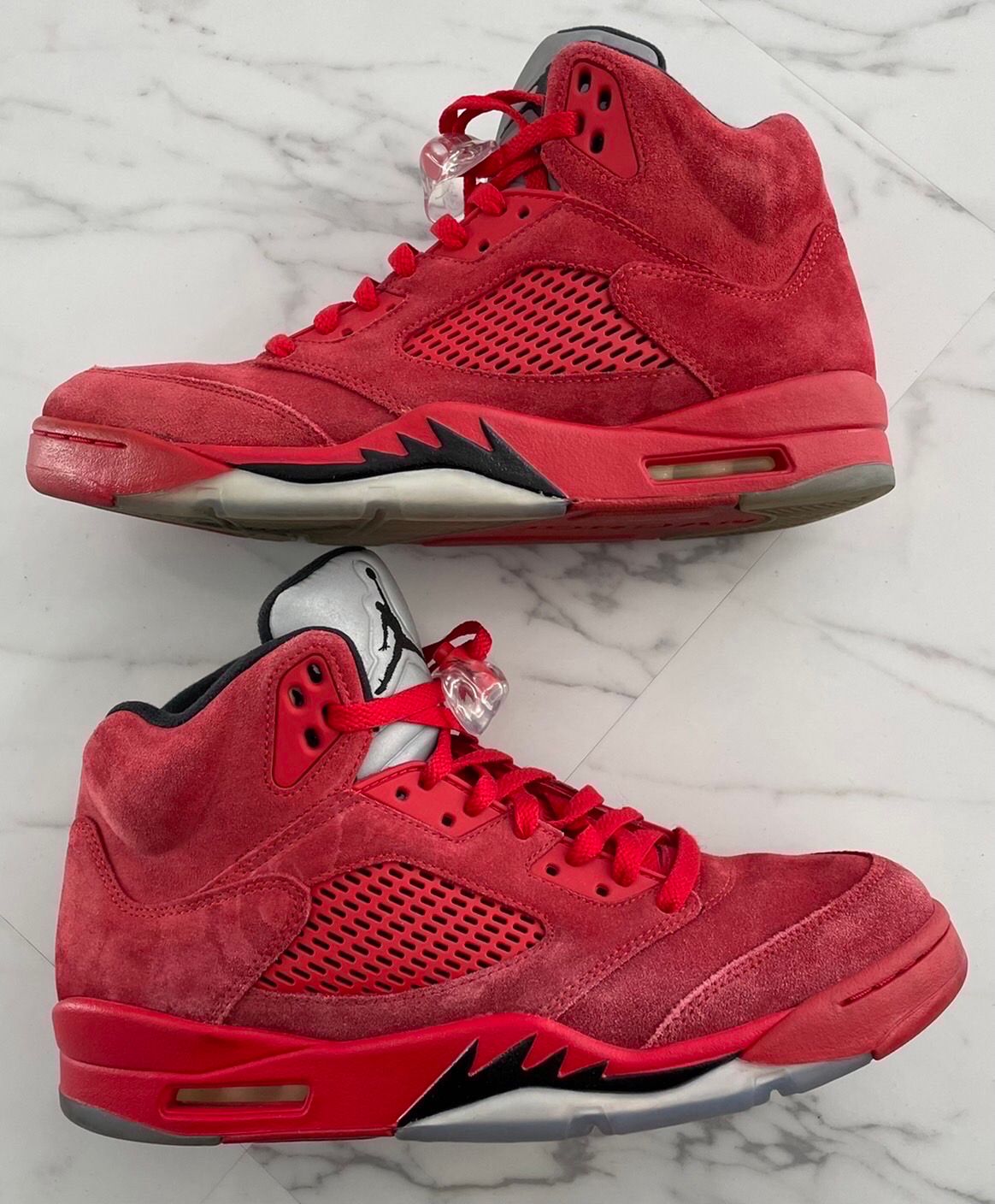 Nike Air Jordan 5 Ratro "Red Suede"