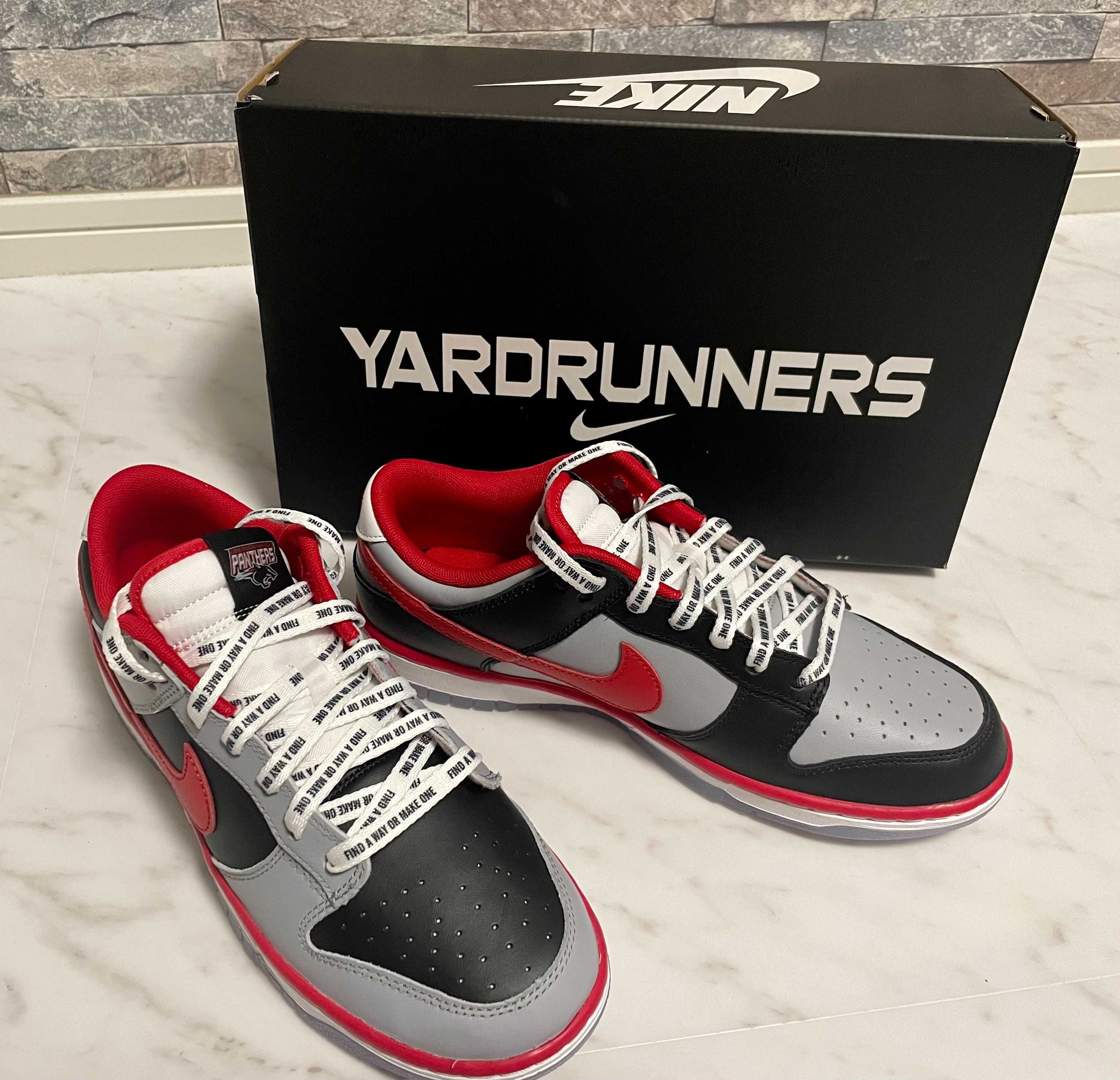 Clark Atlanta University × Nike Dunk Low "Black/Red/Grey"