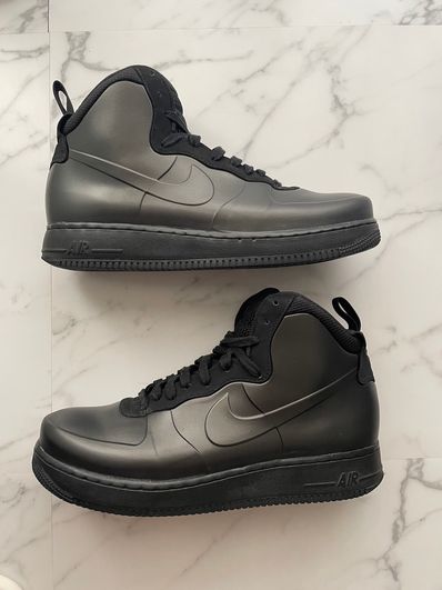 Air force 1 top foamposite cup black