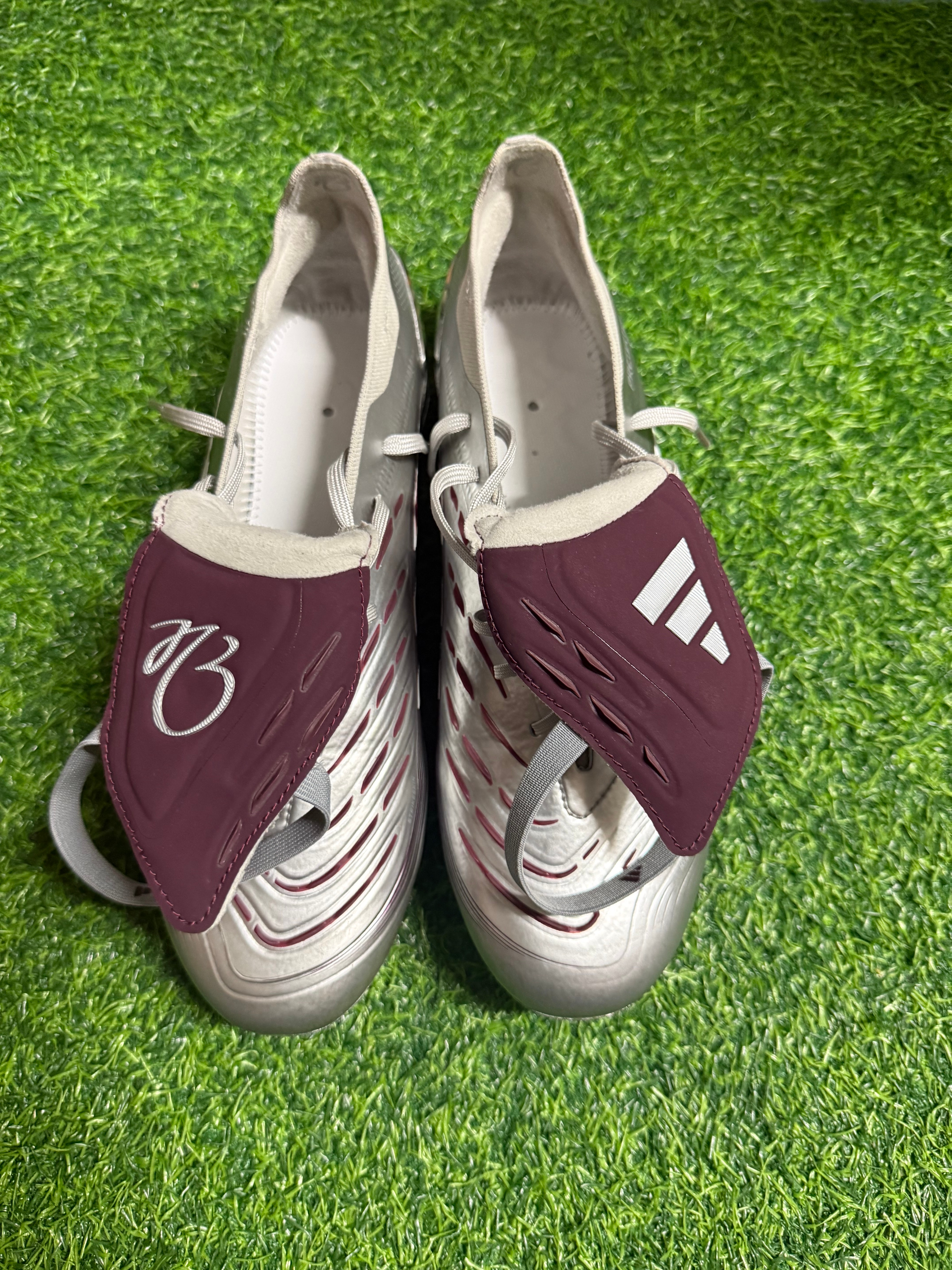 アディダス プレデター エリート JB フォールドオーバー タン FG "シルバーメタリック/レガシーバーガンディ/マルーン"