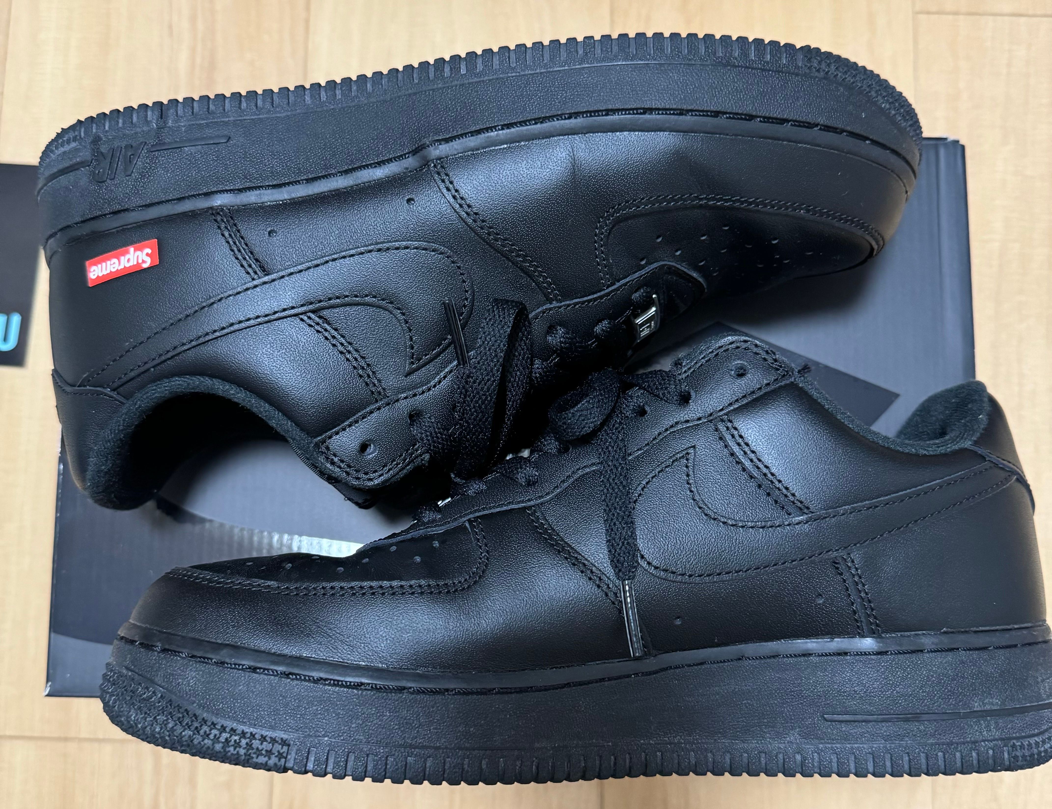 Supreme × Nike Air Force 1 Low "Black"