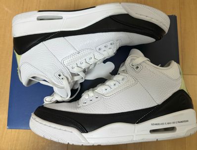 Fragment × Nike Air Jordan 3 "White/Black"