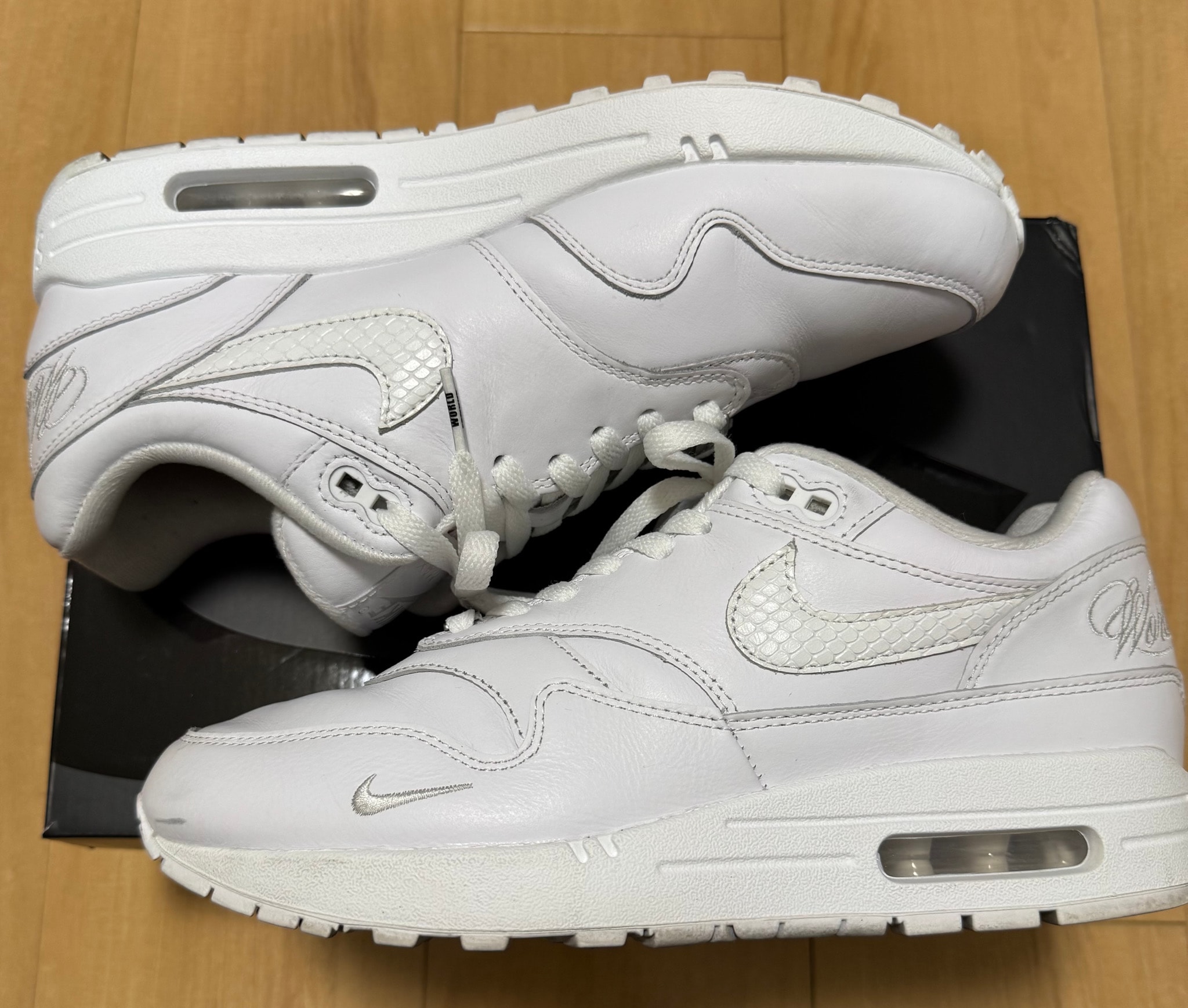 Supreme × Nike Air Max 1 '87 SP "White" (25SS Week4)