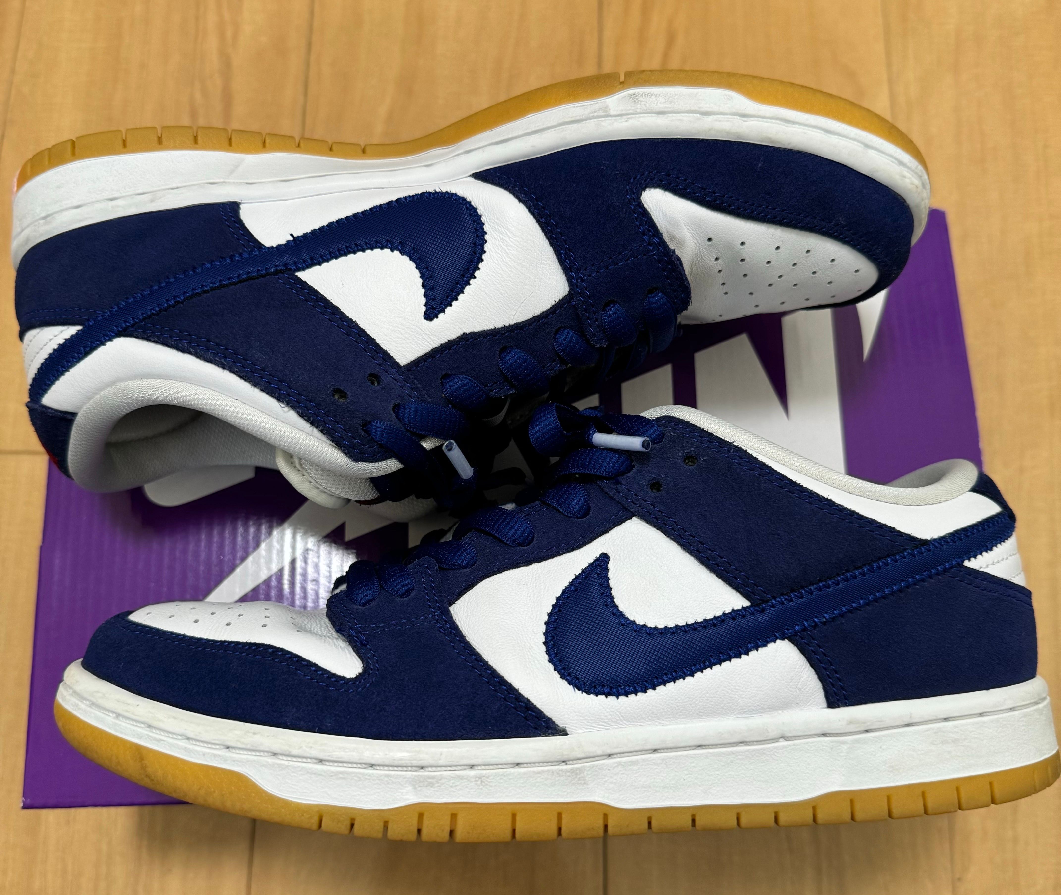 Nike SB Dunk Low "Los Angeles Dodgers/Deep Royal Blue"