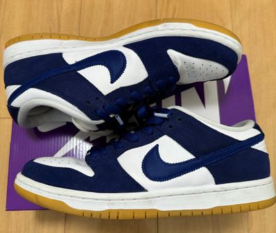 Nike SB Dunk Low "Los Angeles Dodgers/Deep Royal Blue"