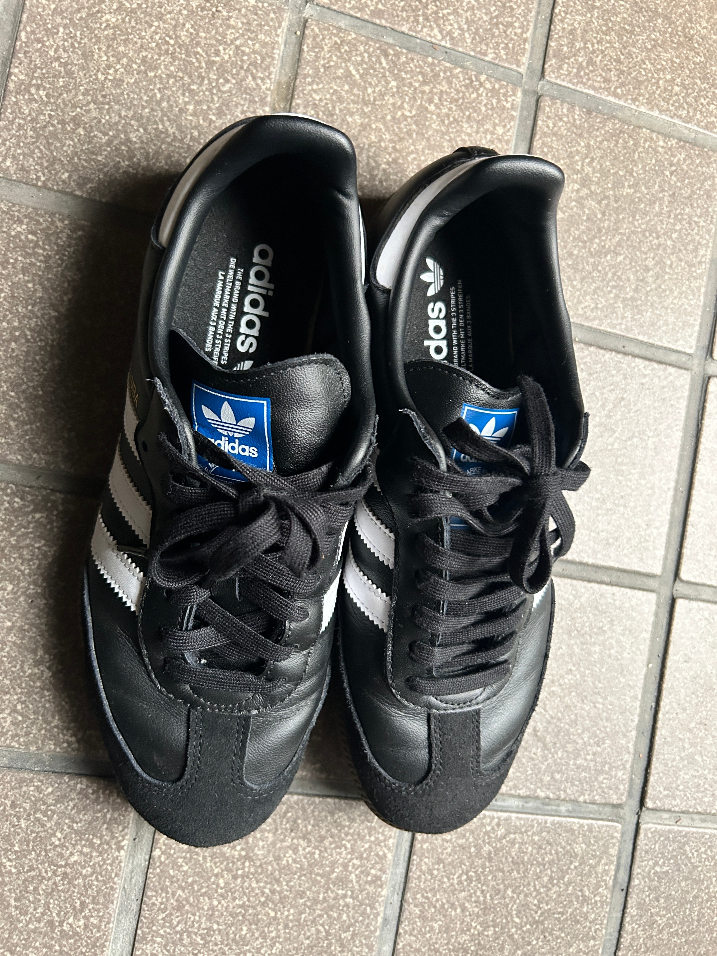 adidas Samba OG "Core Black/Cloud White/Gum"