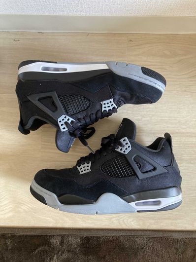 Nike Air Jordan 4 SE "Black and Light Steel"