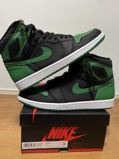 Nike Air Jordan 1 Retro High OG "Black/Pine Green" (2020)