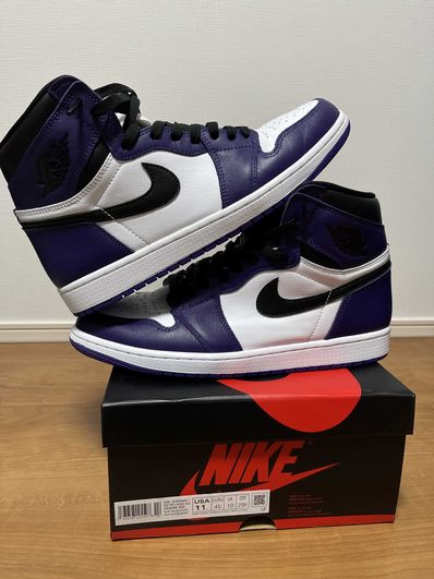 Nike Air Jordan 1 Retro High OG "Court Purple White/Black" (2020)