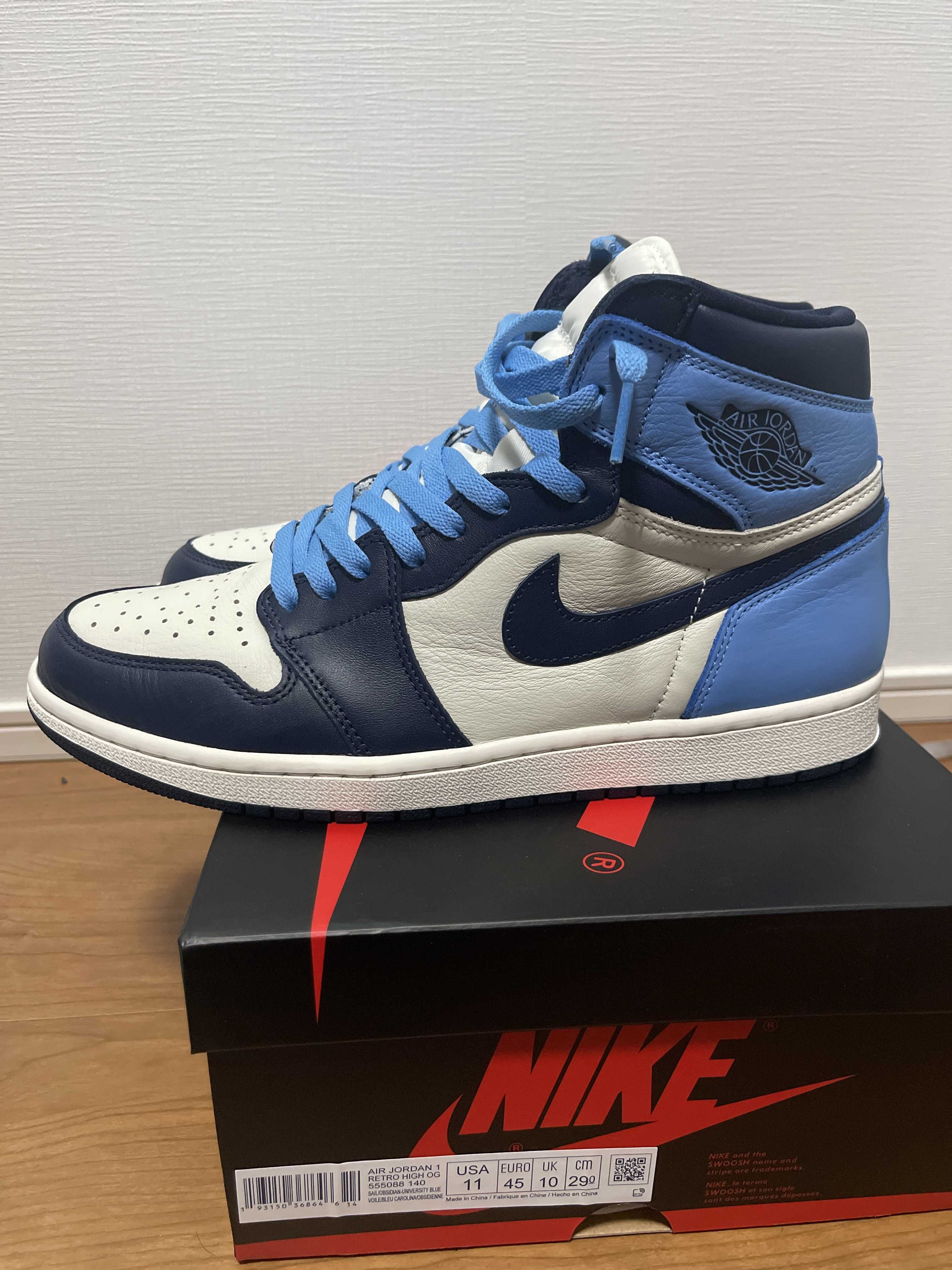 Nike Air Jordan 1 Retro High OG "Obsidian/University Blue"